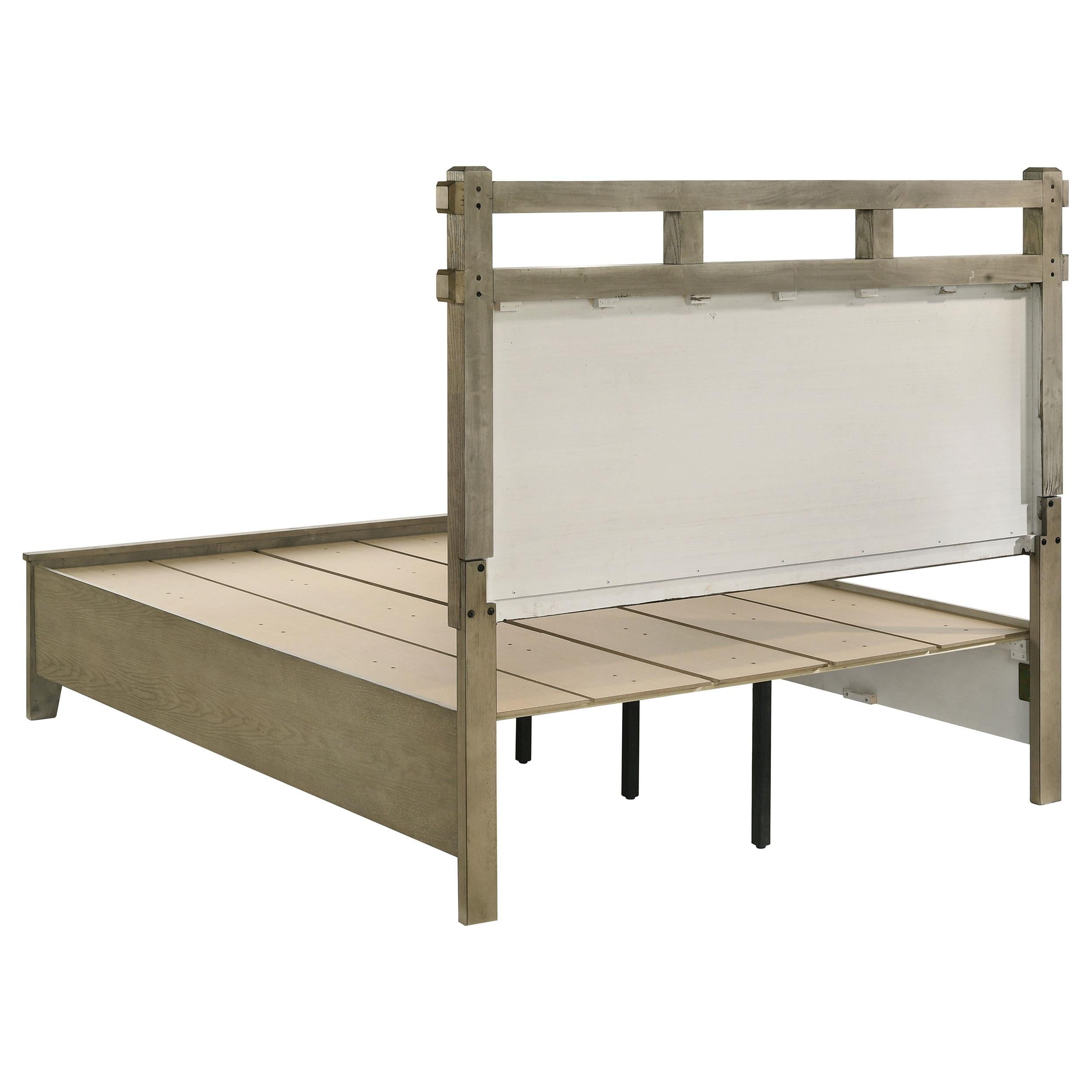  Coaster Furniture Hazlewood 207530Q 59-inch Queen Panel Storage Bed - Vineyard Oak IMAGE 3