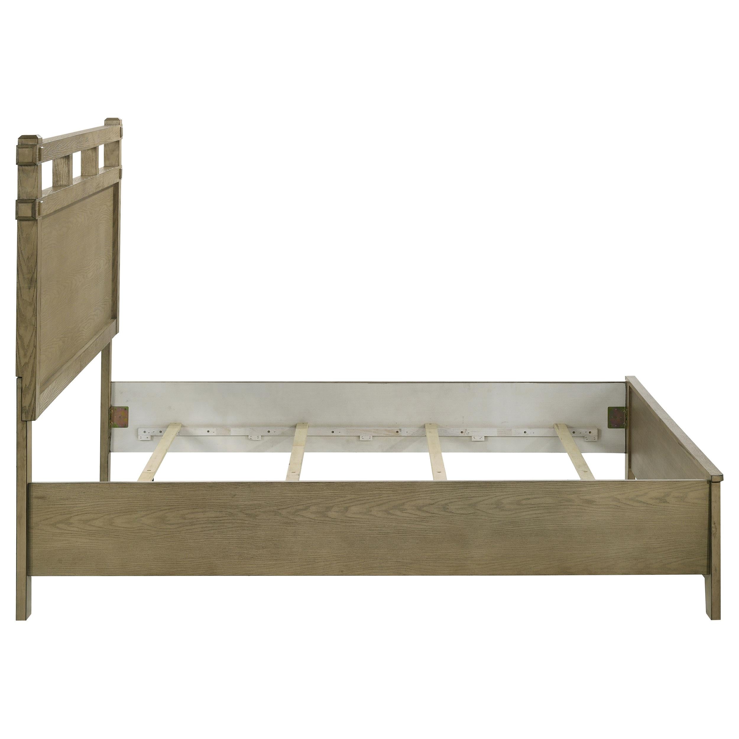  Coaster Furniture Hazlewood 207531Q 61-inch Queen Panel Bed - Vineyard Oak IMAGE 6