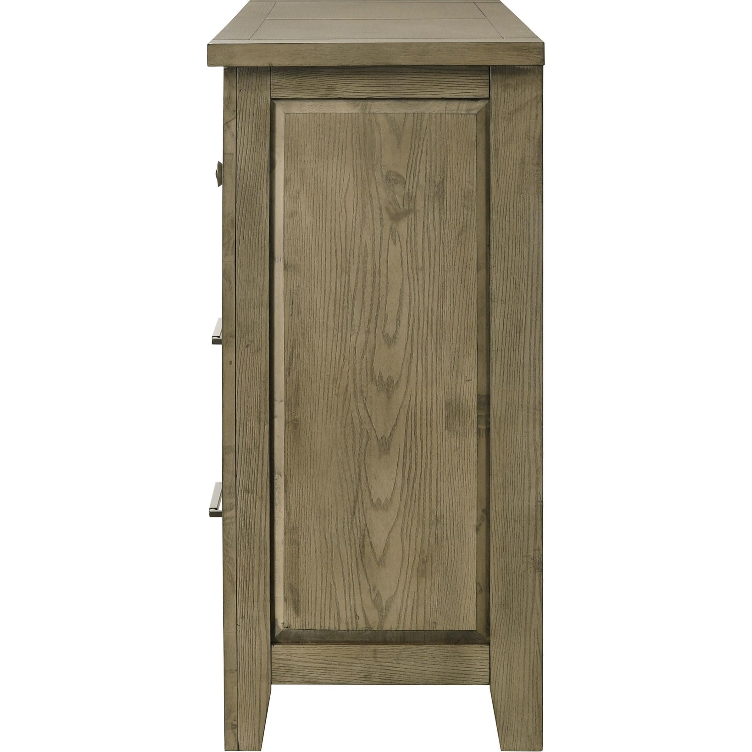  Coaster Furniture Hazlewood 207533 6-drawer Bedroom Dresser Cabinet - Vineyard Oak IMAGE 5