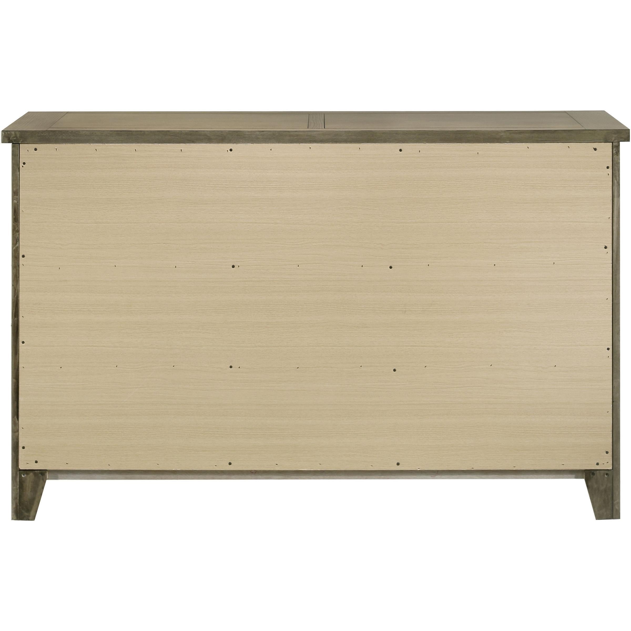  Coaster Furniture Hazlewood 207533 6-drawer Bedroom Dresser Cabinet - Vineyard Oak IMAGE 7