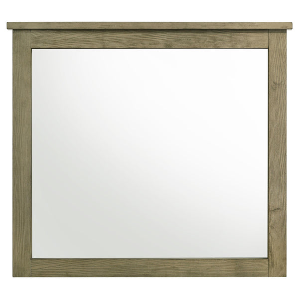 Coaster Furniture Hazlewood 207534 Dresser Mirror - Vineyard Oak