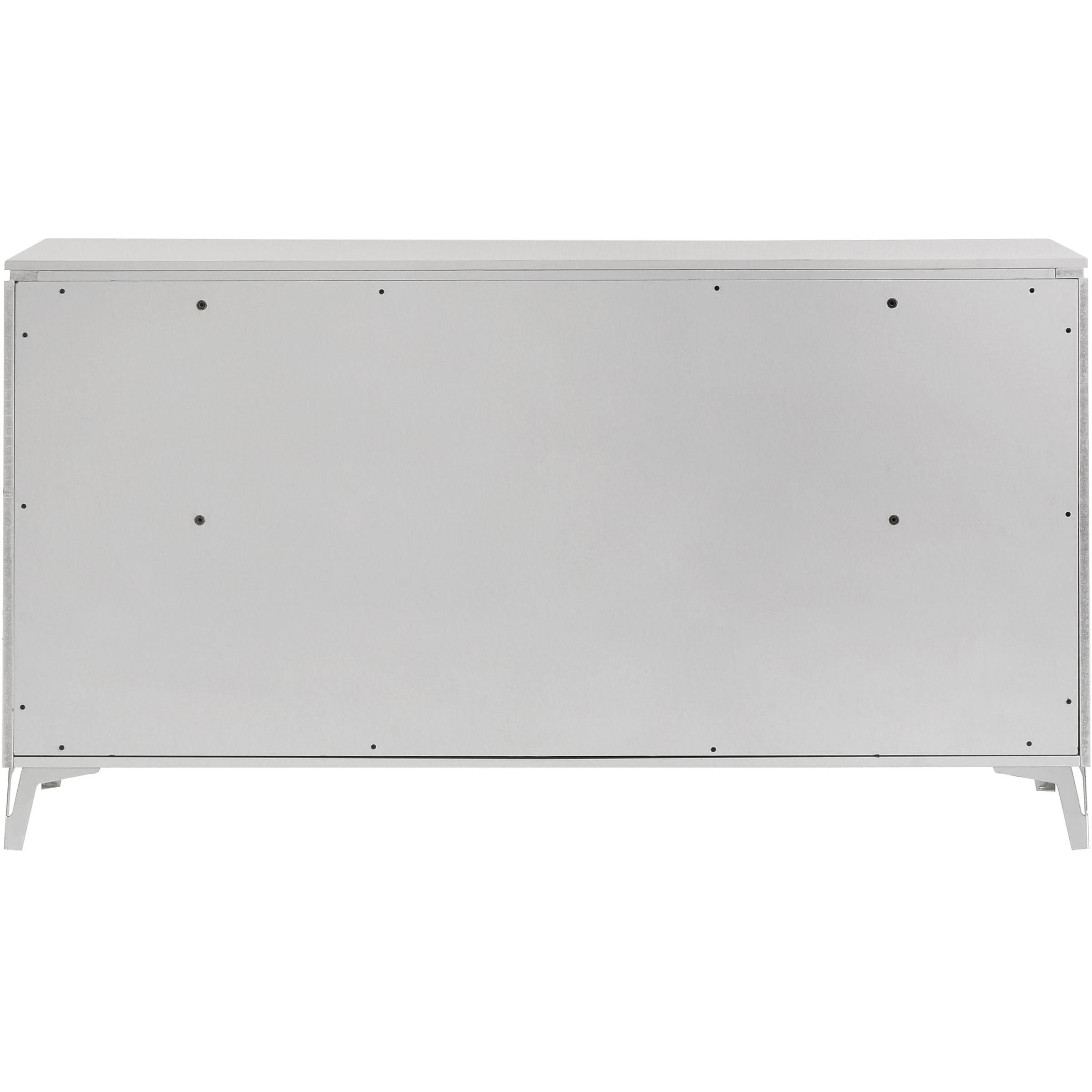  Coaster Furniture Cassia 215793 6-drawer Bedroom Dresser Cabinet - White High Gloss IMAGE 5