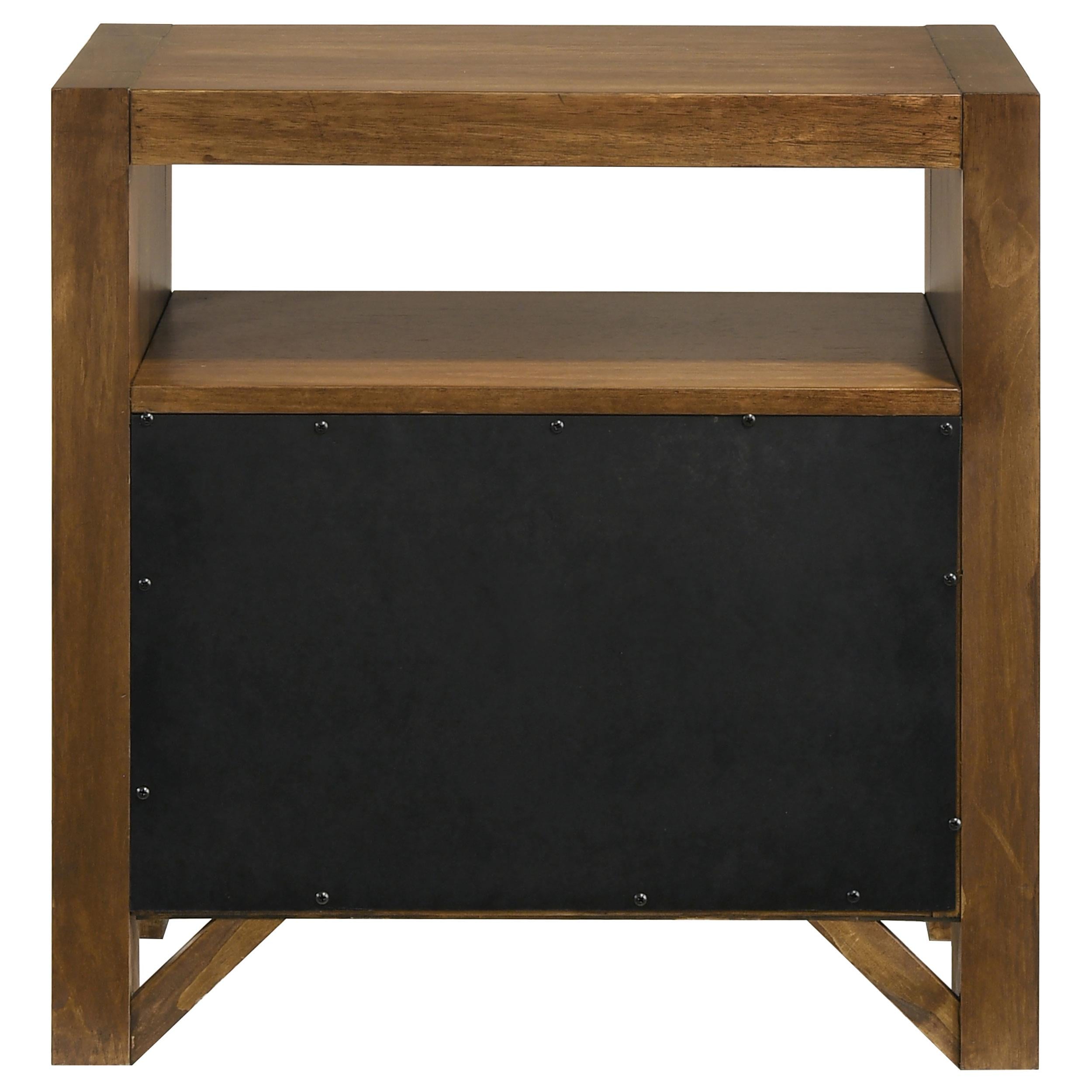  Coaster Furniture Adderley 215852 2-drawer Nightstand Bedside Table - Warm Brown IMAGE 9