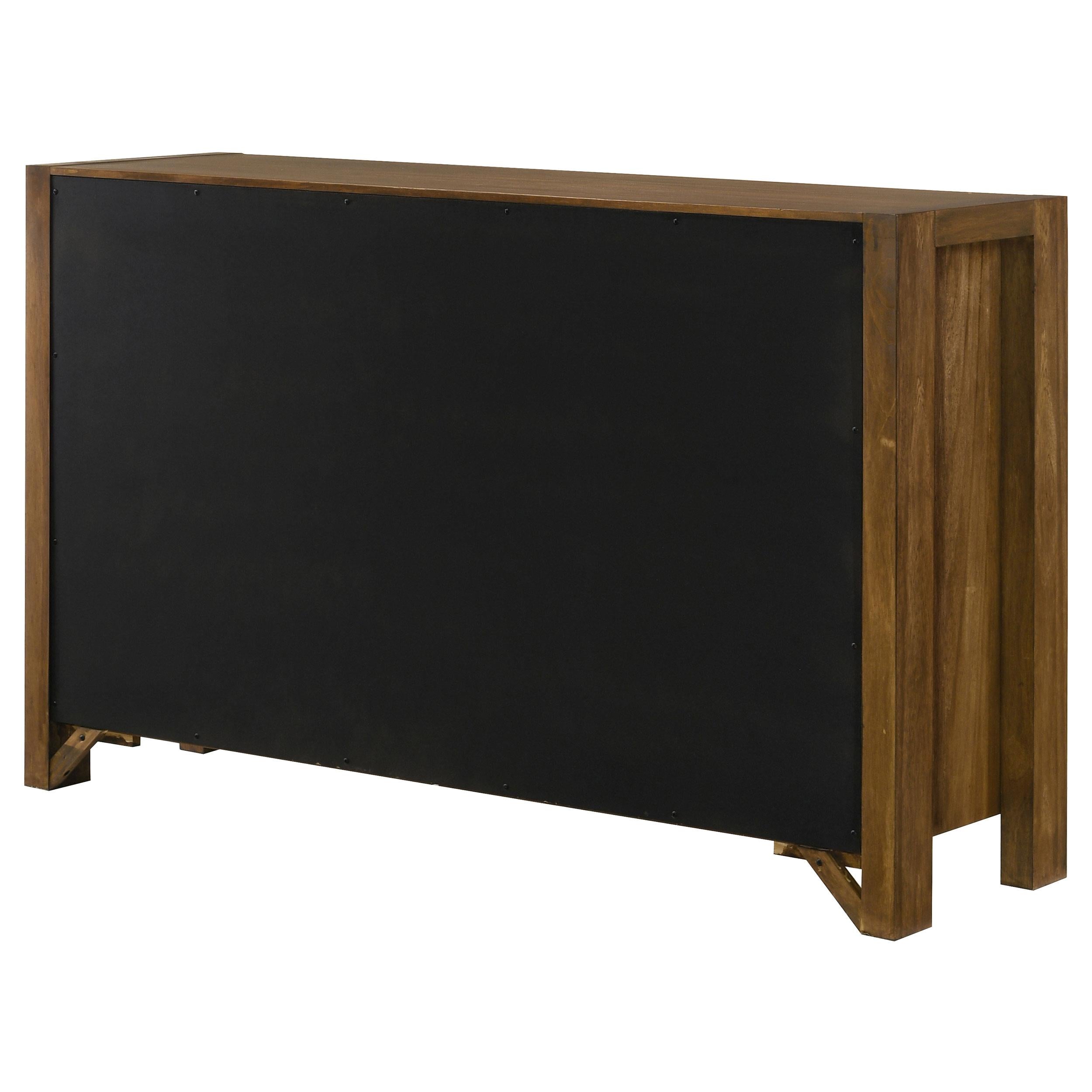  Coaster Furniture Adderley 215853 8-drawer Bedroom Dresser Cabinet - Warm Brown IMAGE 10