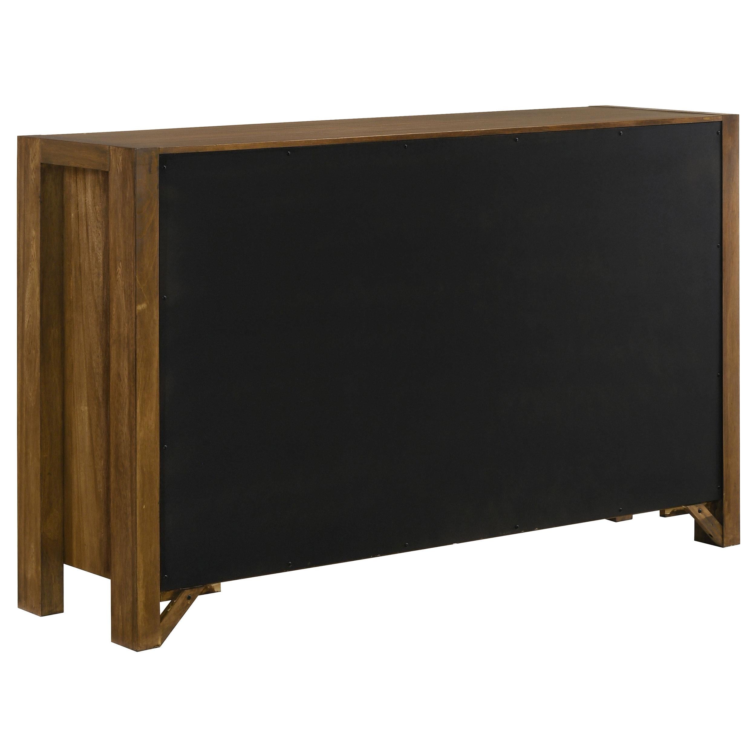  Coaster Furniture Adderley 215853 8-drawer Bedroom Dresser Cabinet - Warm Brown IMAGE 4