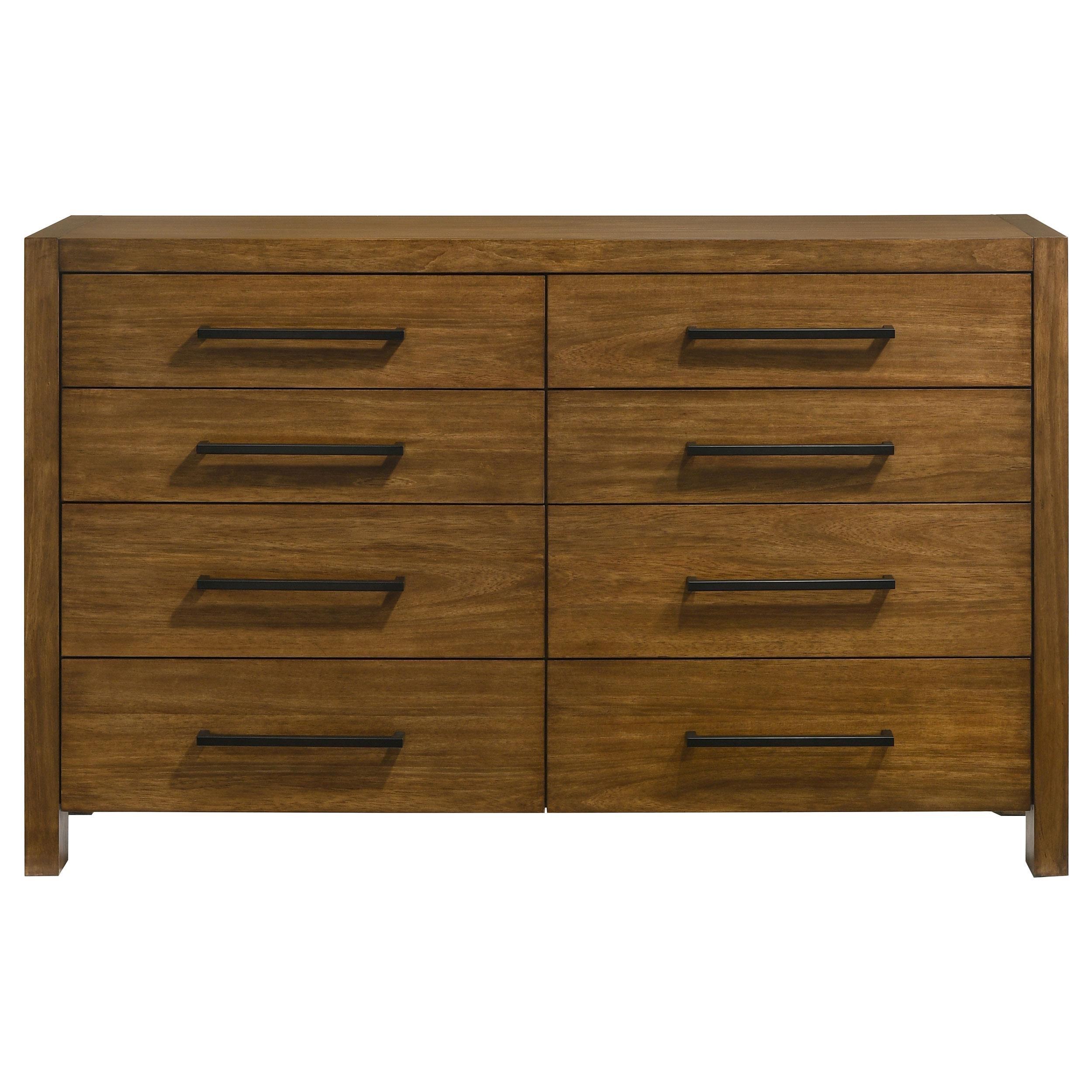  Coaster Furniture Adderley 215853 8-drawer Bedroom Dresser Cabinet - Warm Brown IMAGE 8