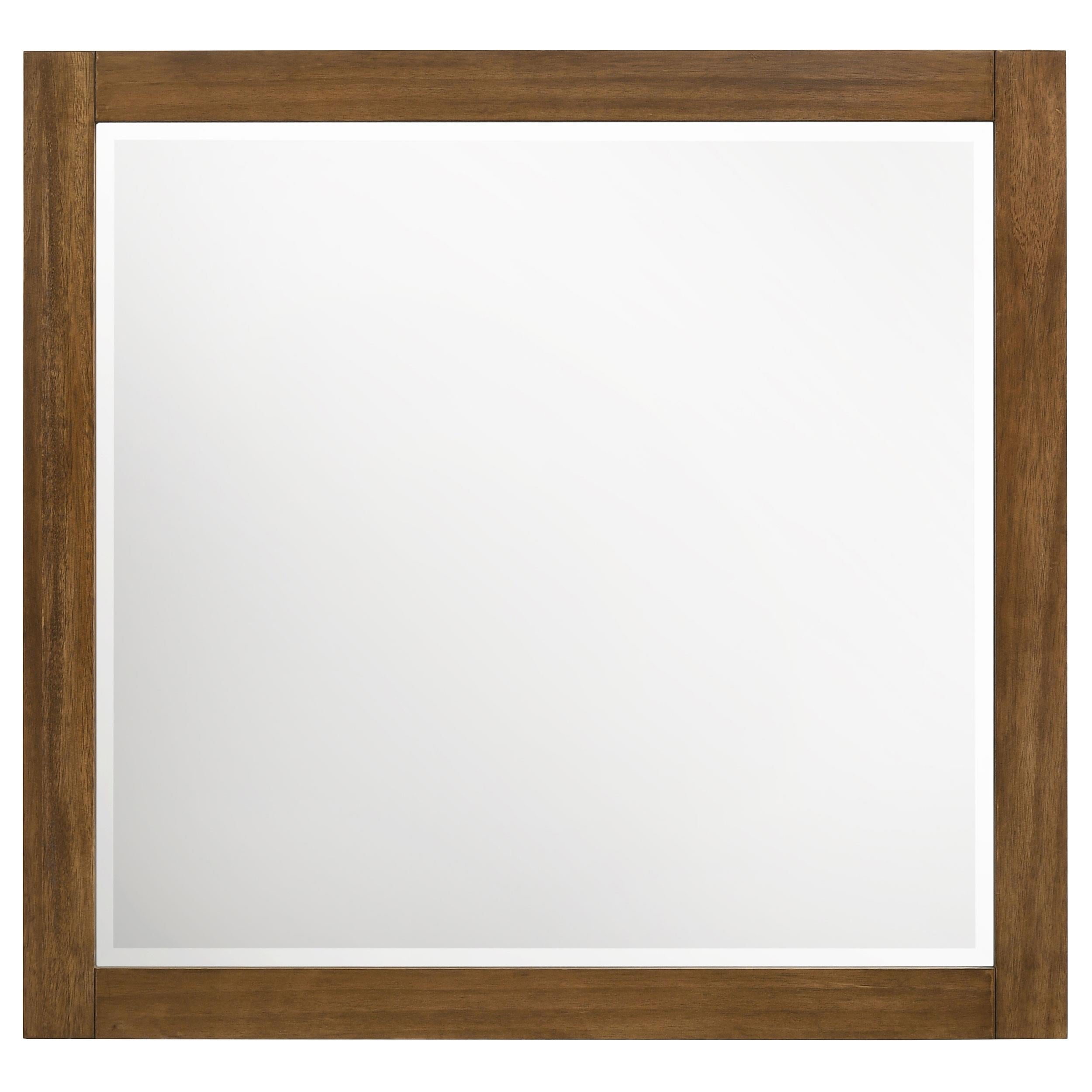  Coaster Furniture Adderley 215854 Dresser Mirror - Warm Brown IMAGE 2