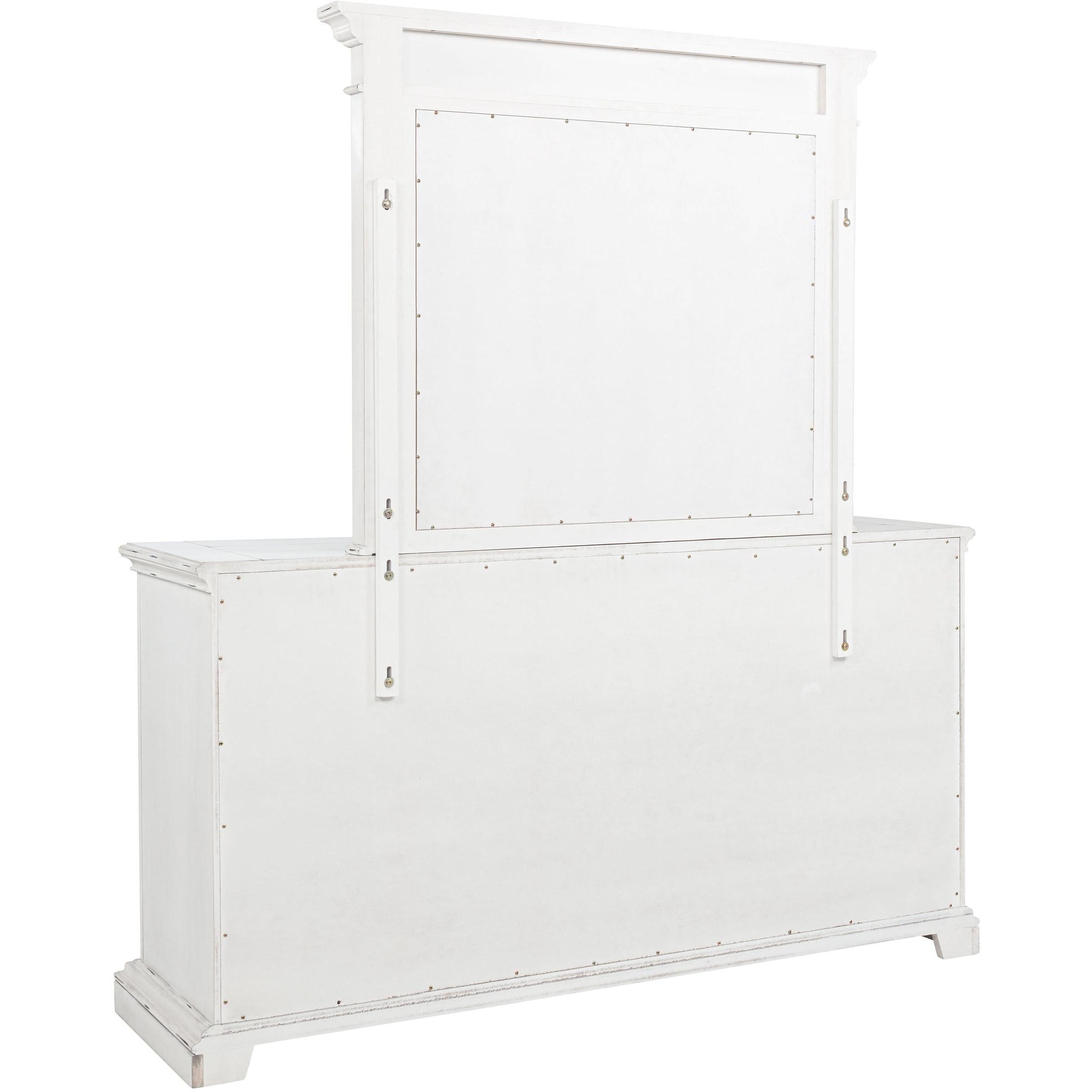  Coaster Furniture McKinney 215873M 6-drawer Bedroom Dresser with Mirror - Vintage White IMAGE 6