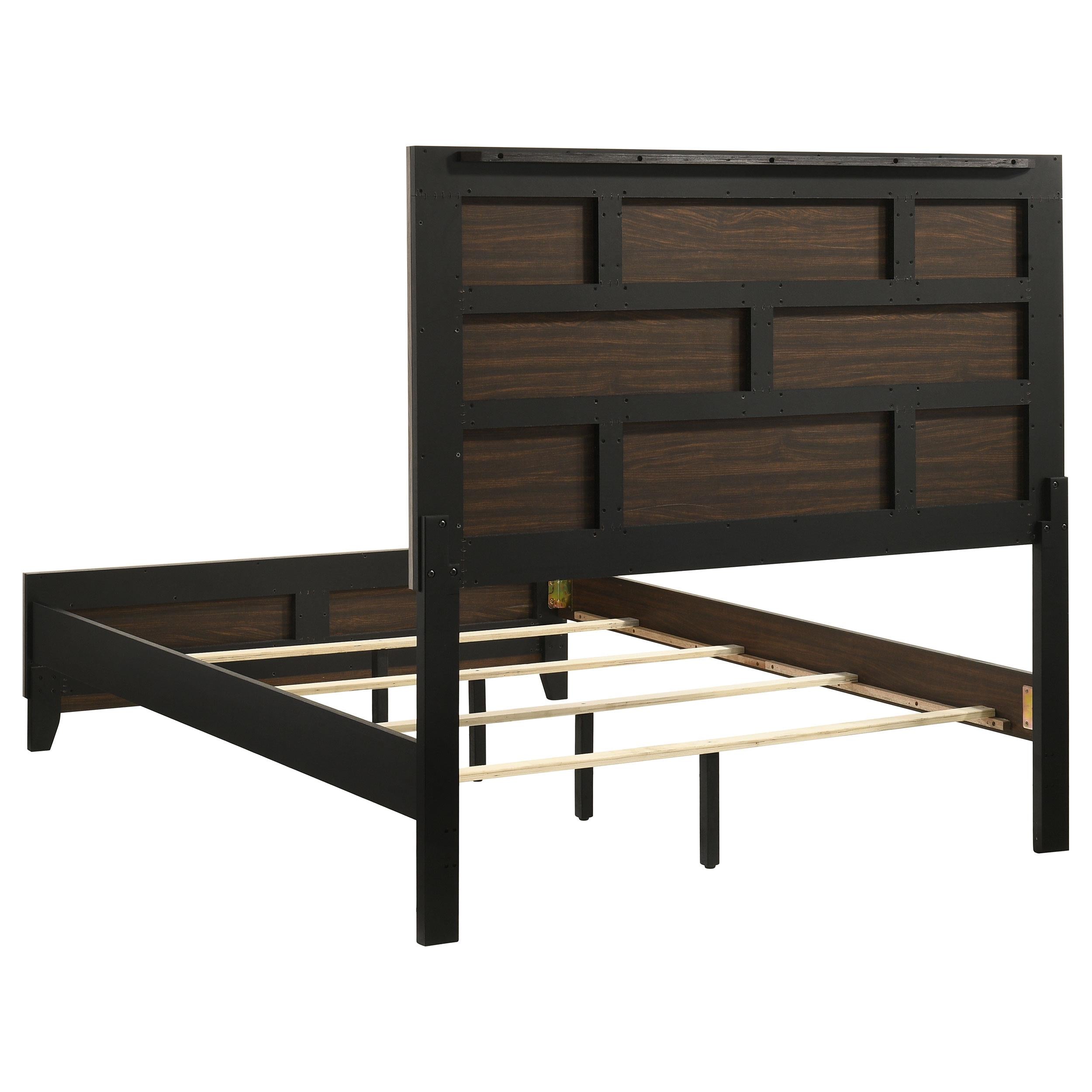  Coaster Furniture Valen 215911F Wood Full Panel Bed - Light Taupe IMAGE 5