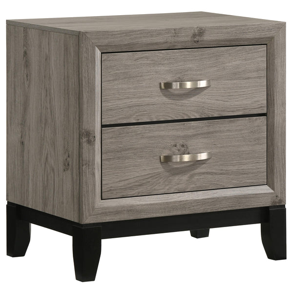 Coaster Furniture Valen 215912 2-drawer Nightstand Bedside Table - Light Taupe