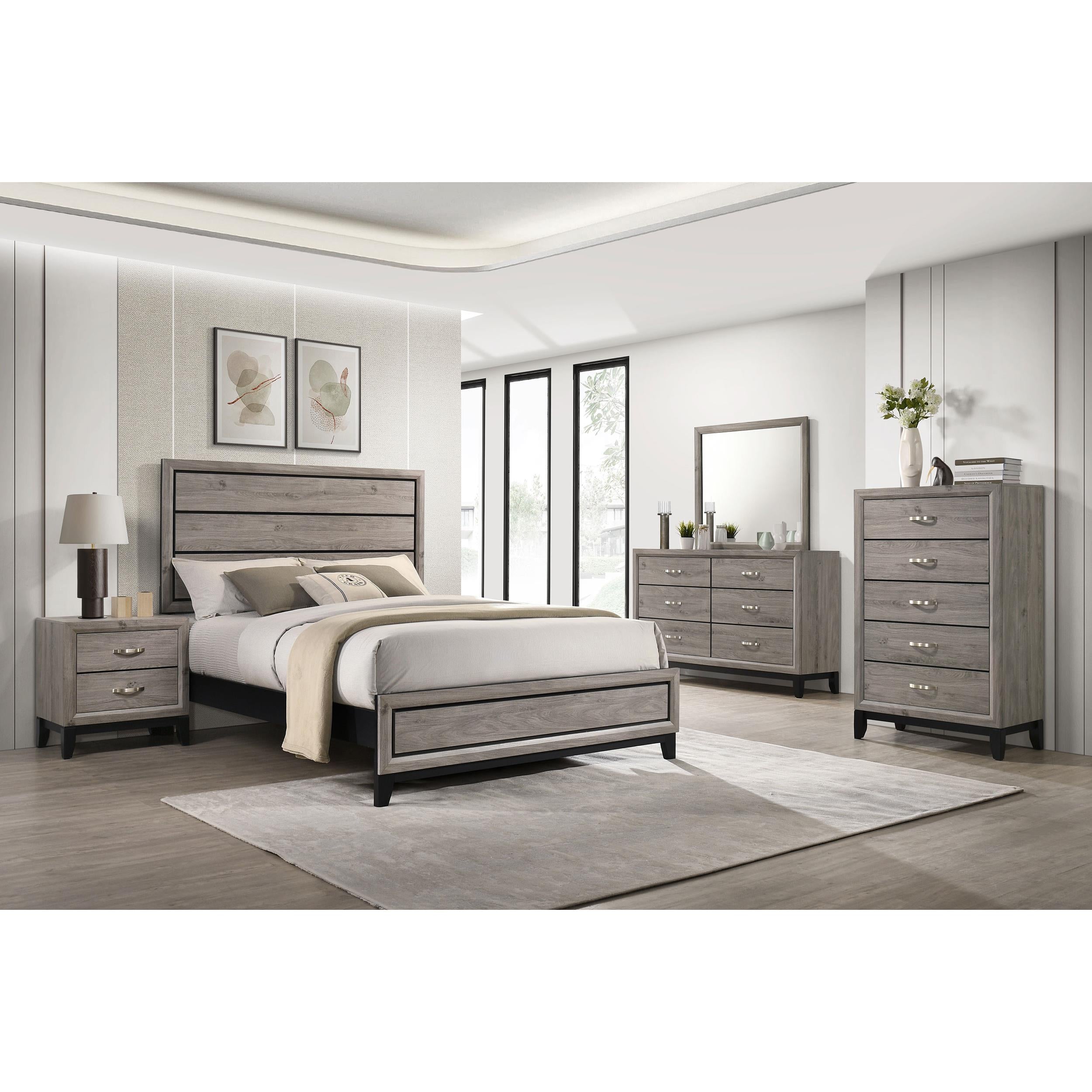  Coaster Furniture Valen 215913 6-drawer Bedroom Dresser Cabinet - Light Taupe IMAGE 13