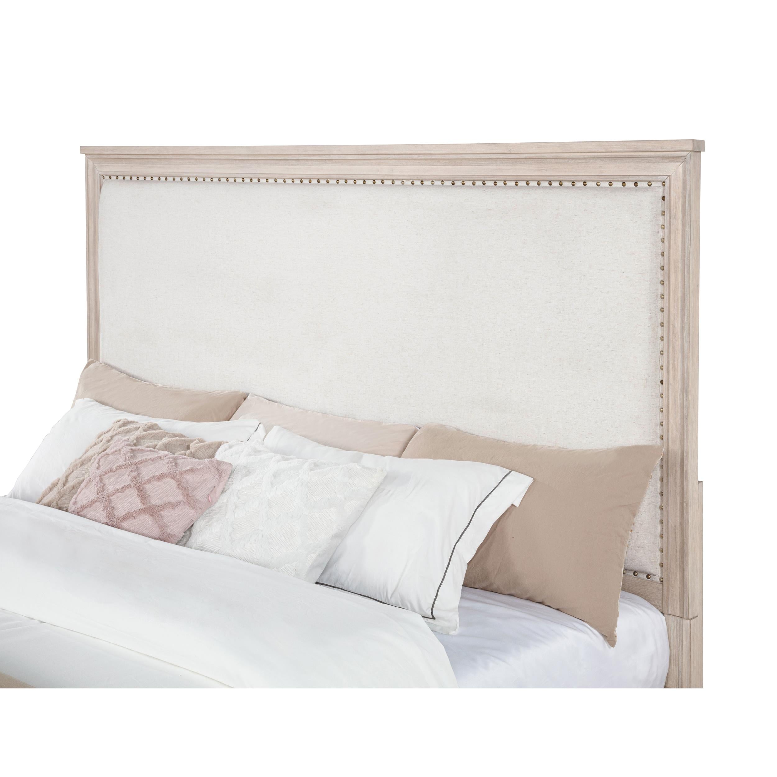  Coaster Furniture Pembroke 215921KE 66-inch Eastern King Panel Bed - Washed Oak IMAGE 7
