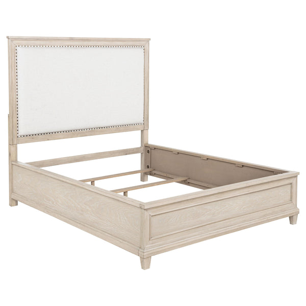 Coaster Furniture Pembroke 215921Q 66-inch Queen Panel Bed - Washed Oak