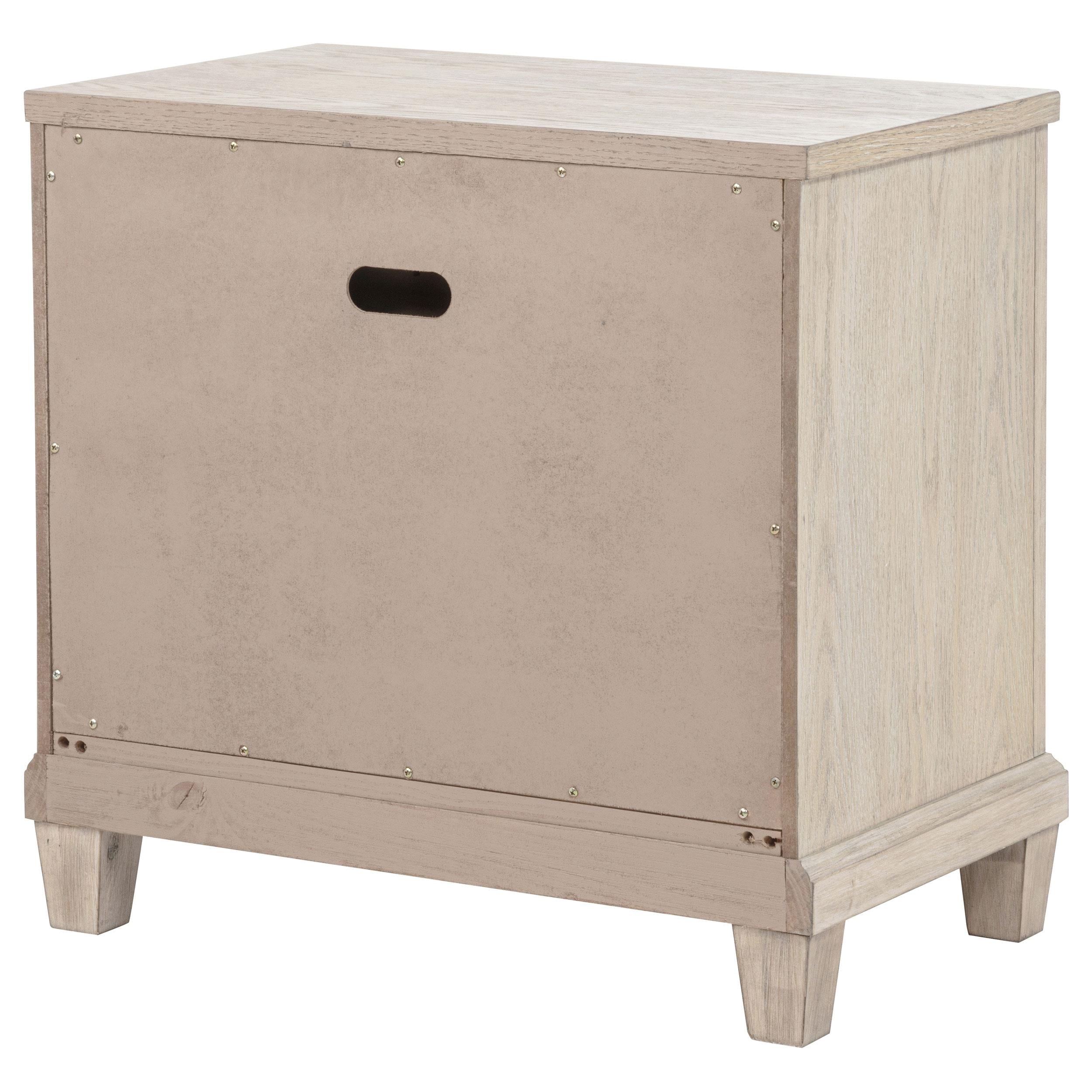  Coaster Furniture Pembroke 215922 2-drawer Nightstand Bedside Table - Washed Oak IMAGE 13