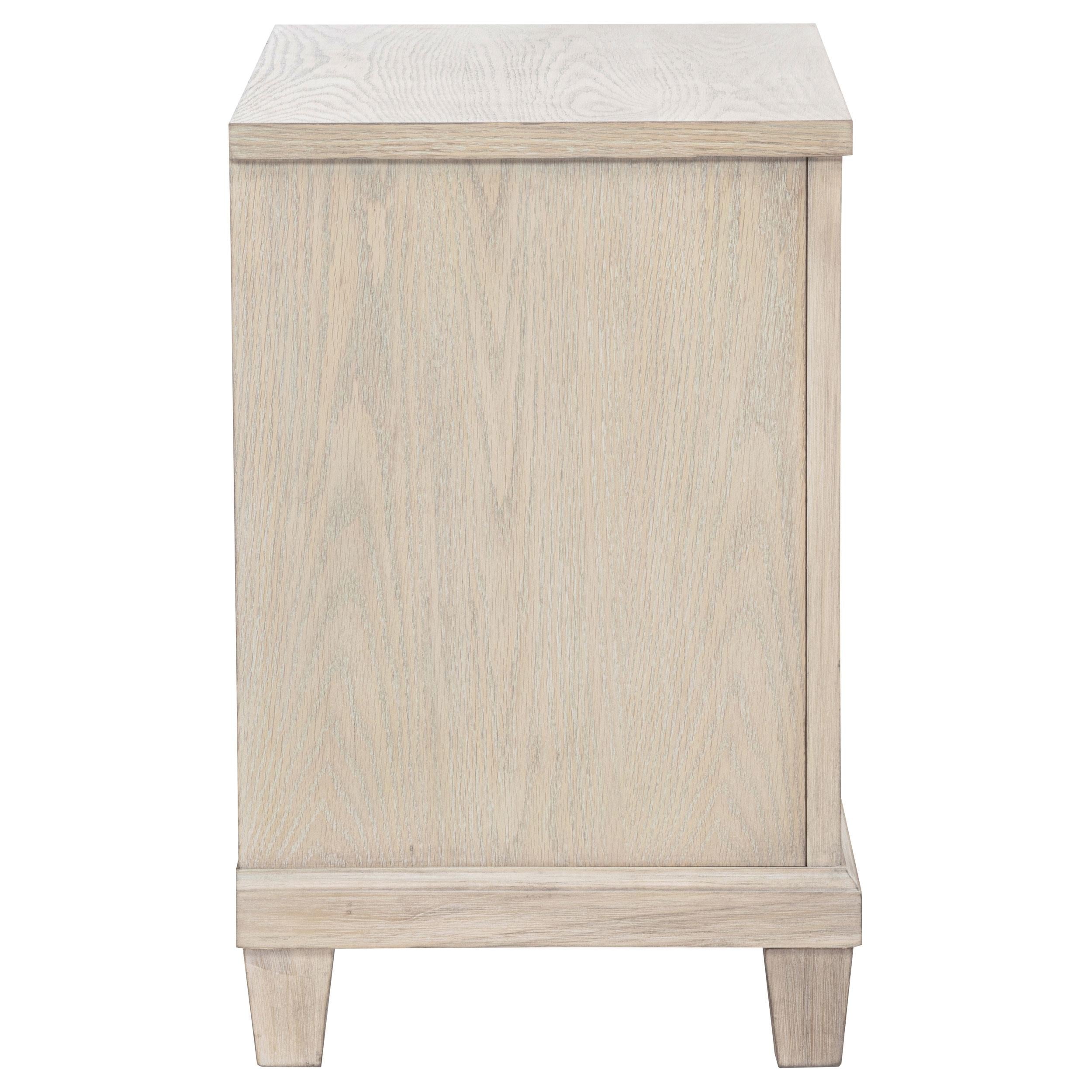  Coaster Furniture Pembroke 215922 2-drawer Nightstand Bedside Table - Washed Oak IMAGE 2