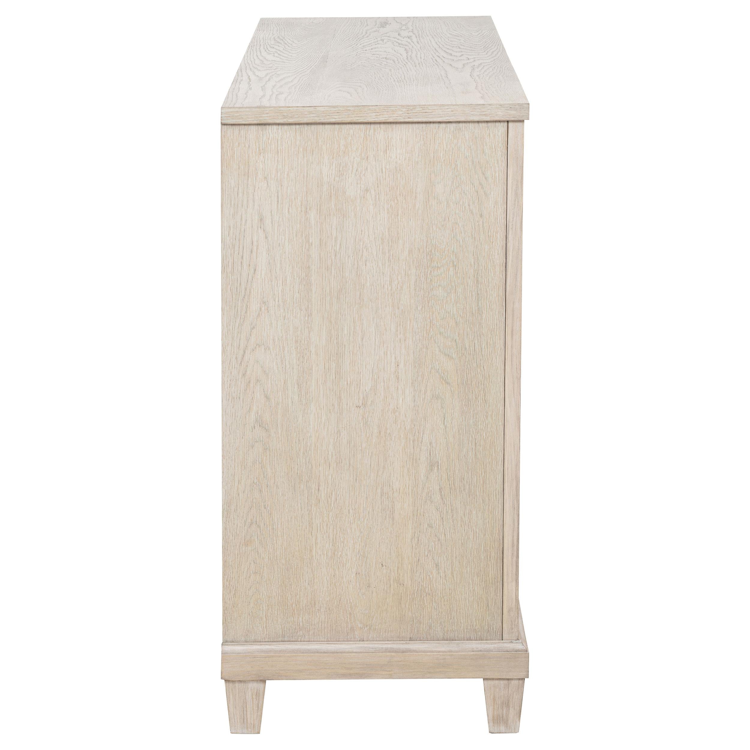  Coaster Furniture Pembroke 215923 6-drawer Bedroom Dresser Cabinet - Washed Oak IMAGE 3