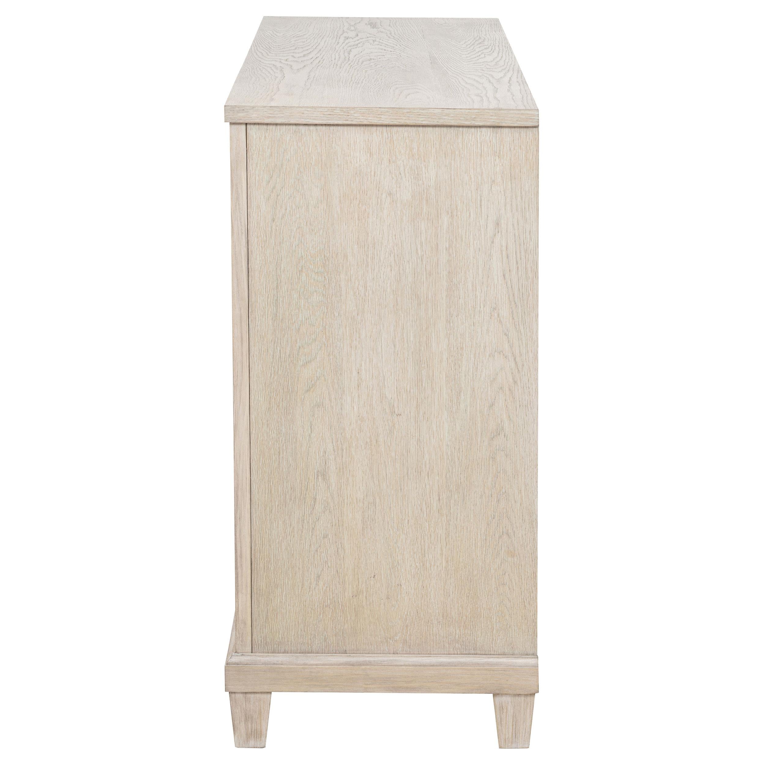  Coaster Furniture Pembroke 215923 6-drawer Bedroom Dresser Cabinet - Washed Oak IMAGE 4