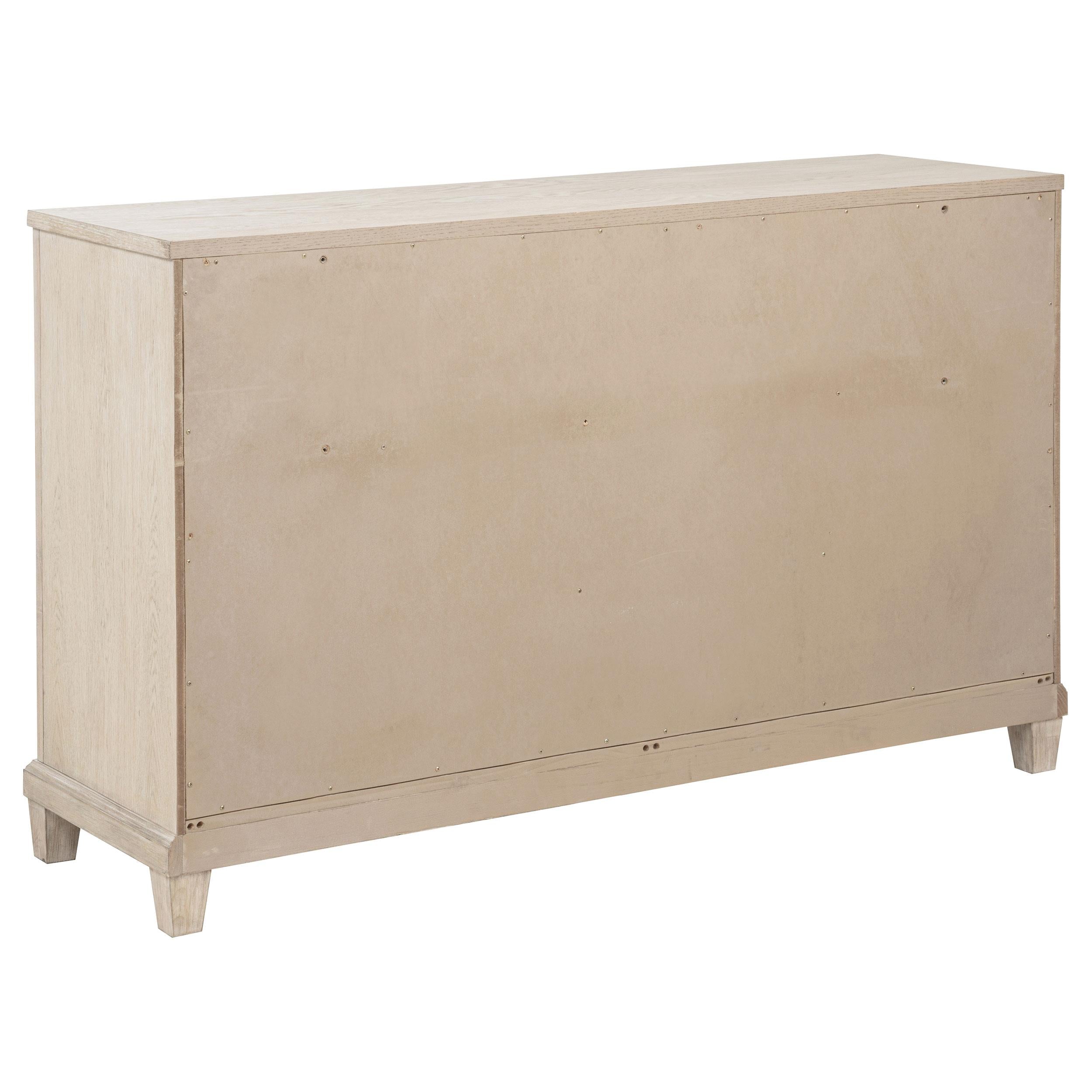  Coaster Furniture Pembroke 215923 6-drawer Bedroom Dresser Cabinet - Washed Oak IMAGE 6