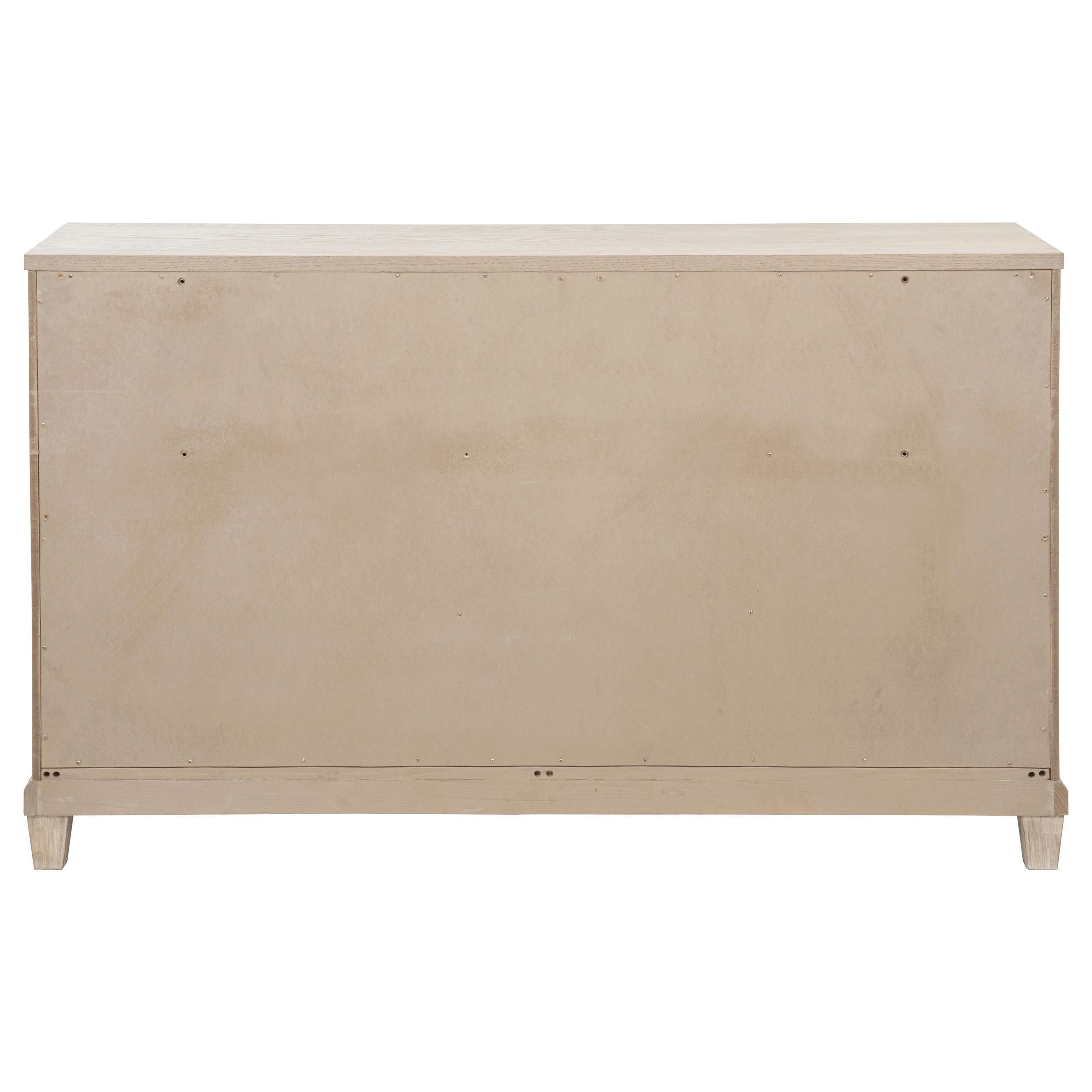  Coaster Furniture Pembroke 215923 6-drawer Bedroom Dresser Cabinet - Washed Oak IMAGE 8