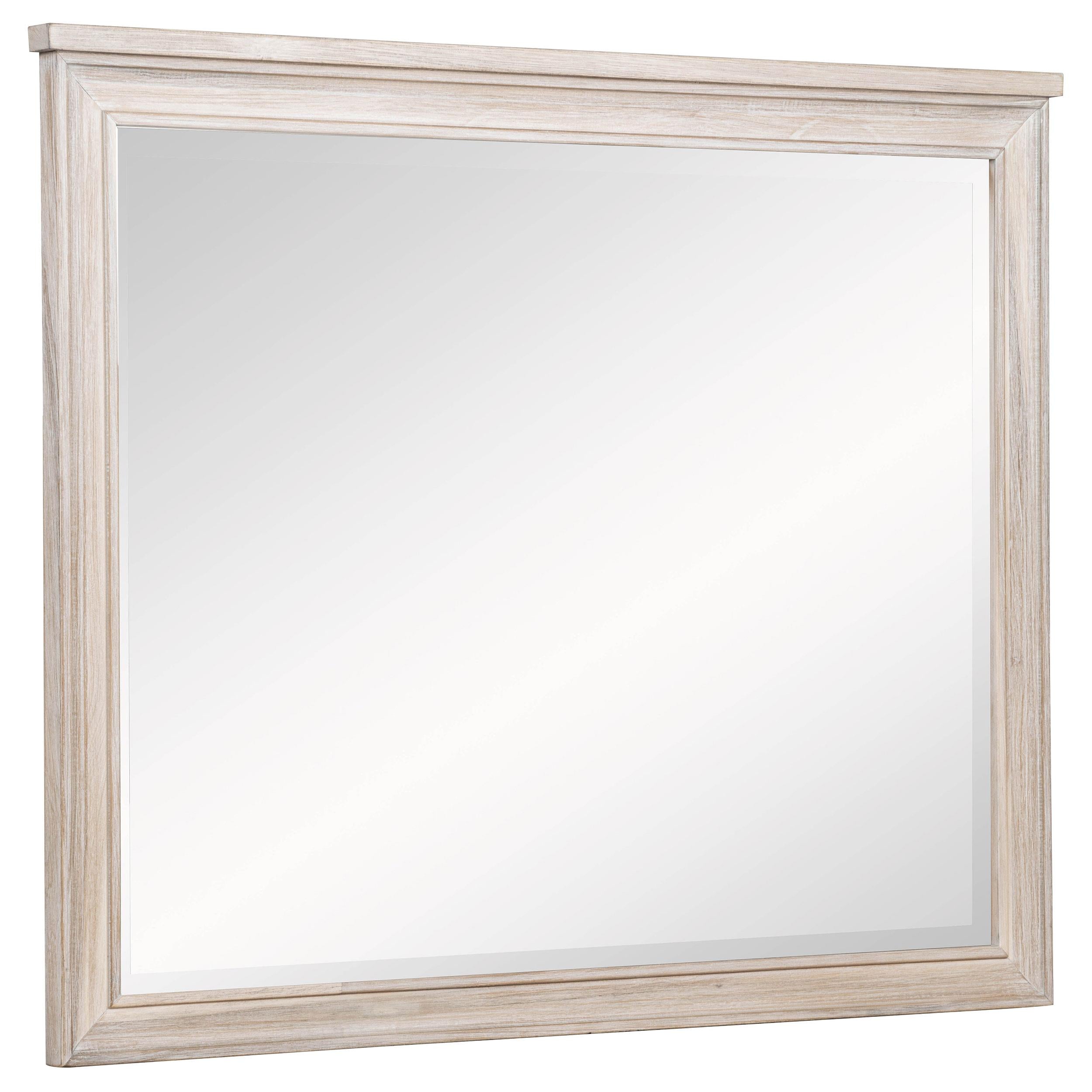  Coaster Furniture Pembroke 215924 Dresser Mirror - Washed Oak IMAGE 2