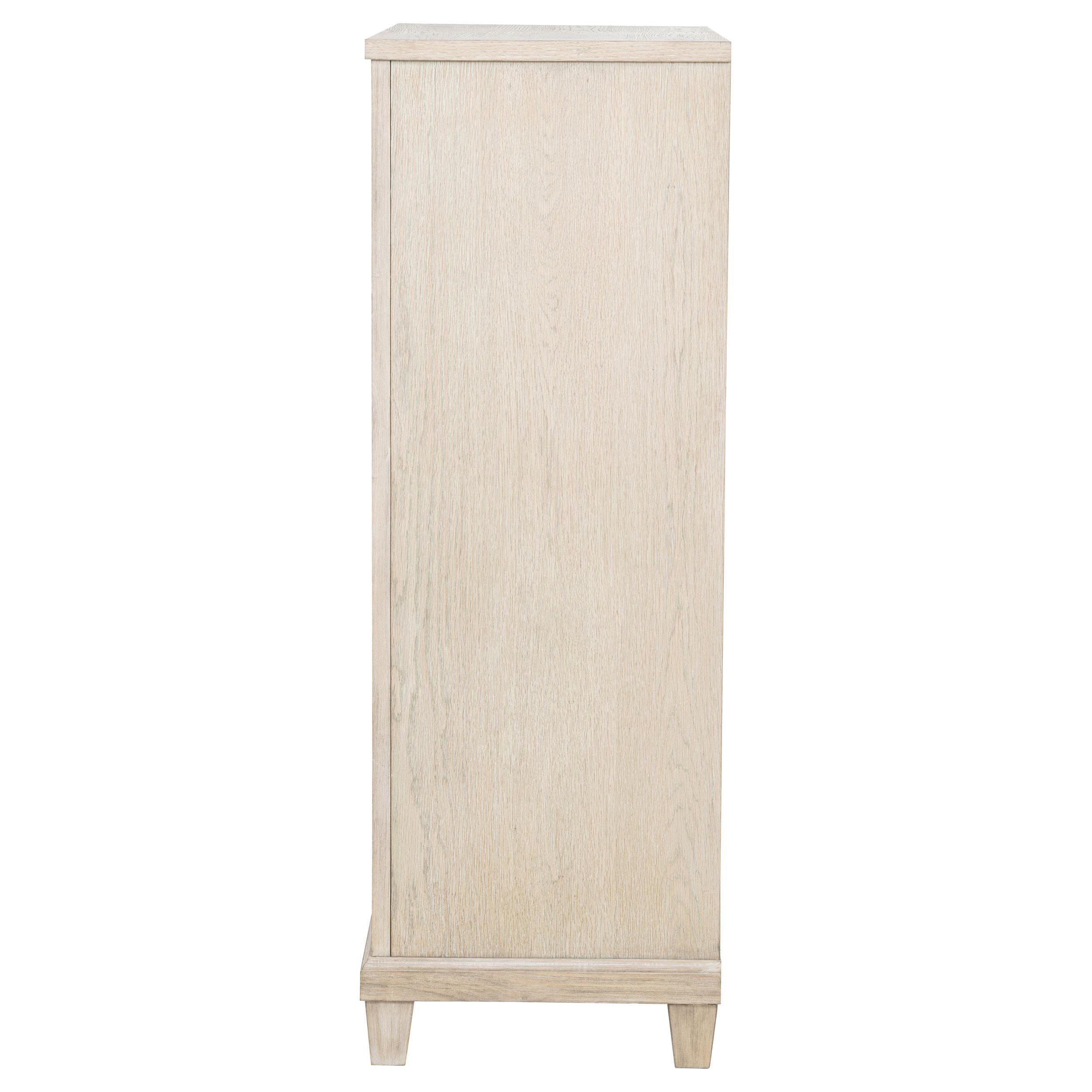  Coaster Furniture Pembroke 215925 5-drawer Chest - Washed Oak IMAGE 2