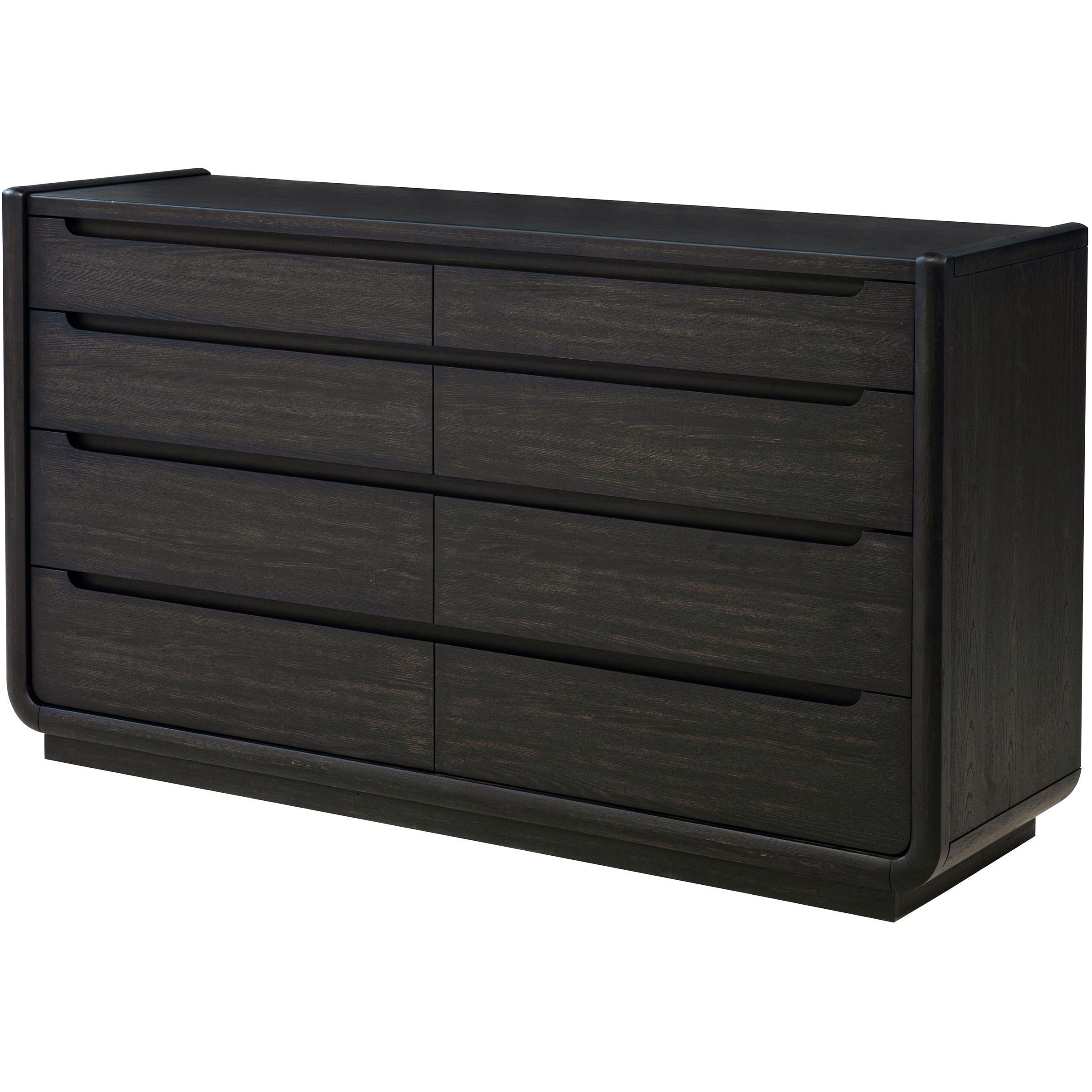  Coaster Furniture Leandro 222493 8-drawer Bedroom Dresser Cabinet - Burnished Black IMAGE 4