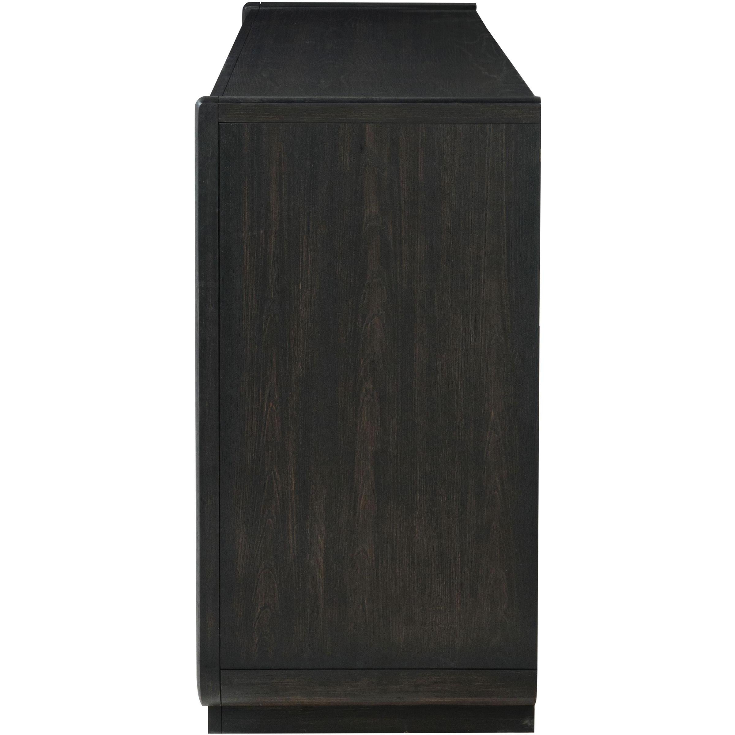 Coaster Furniture Leandro 222493 8-drawer Bedroom Dresser Cabinet - Burnished Black IMAGE 5