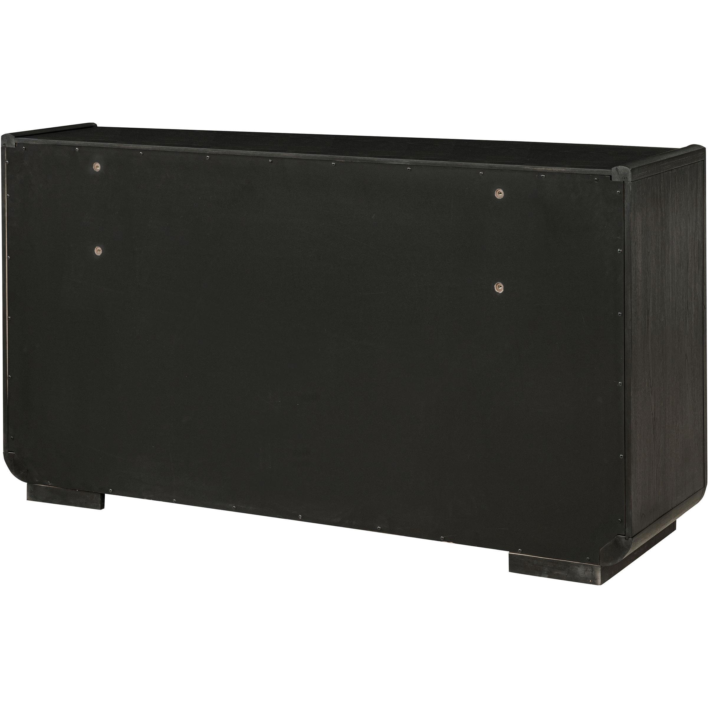  Coaster Furniture Leandro 222493 8-drawer Bedroom Dresser Cabinet - Burnished Black IMAGE 8