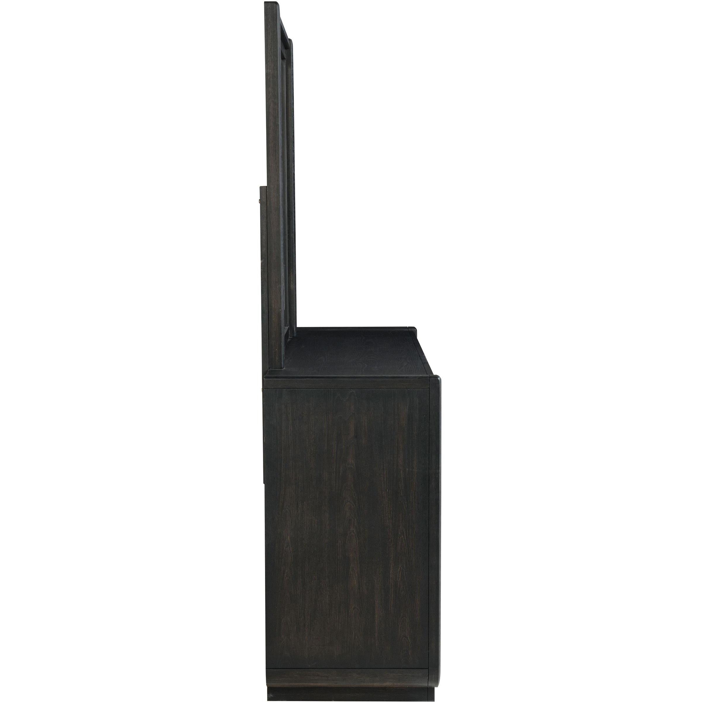  Coaster Furniture Leandro 222493M 8-drawer Bedroom Dresser with Mirror - Burnished Black IMAGE 9