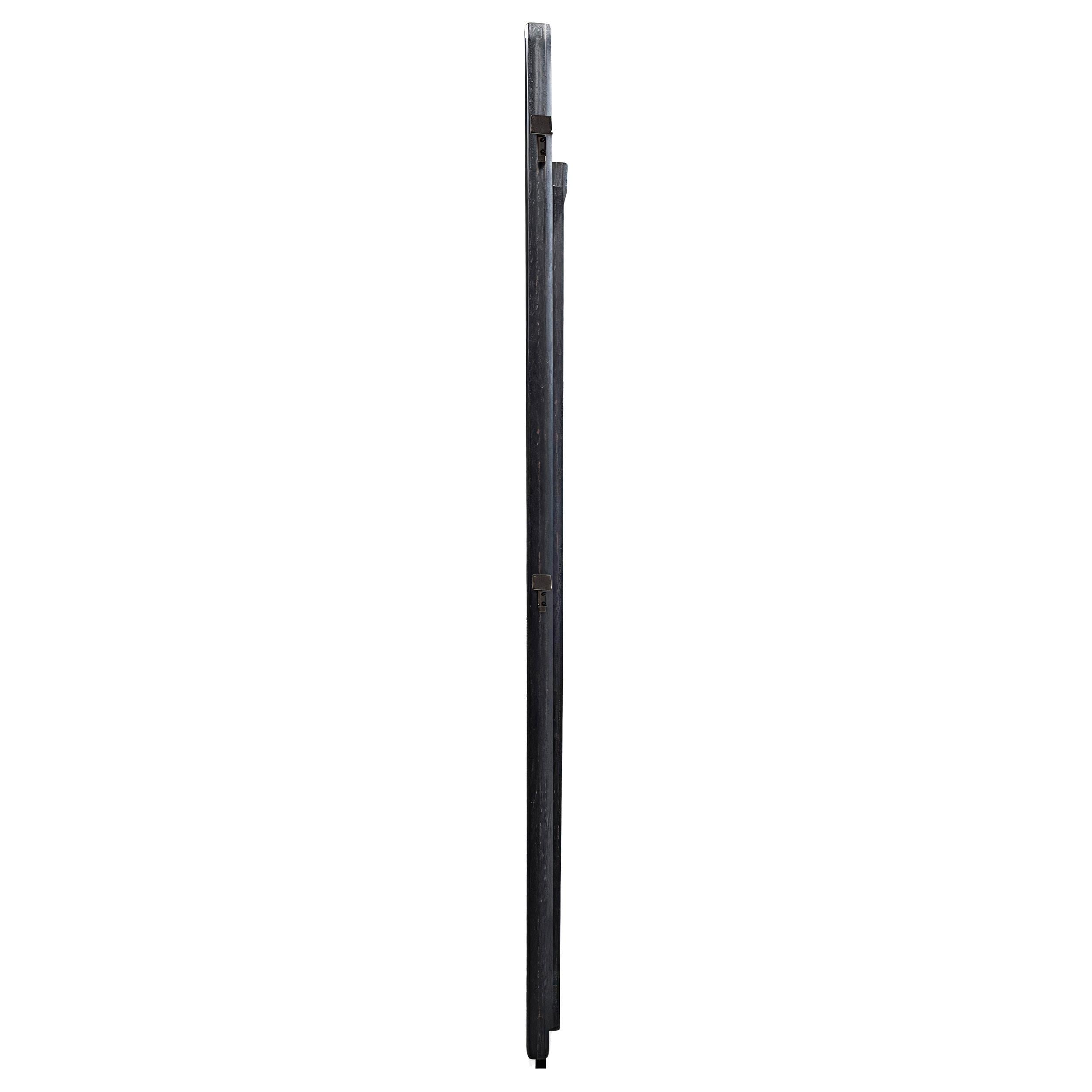  Coaster Furniture Leandro 222498 76-inch Full Length Floor Mirror - Burnished Black IMAGE 3