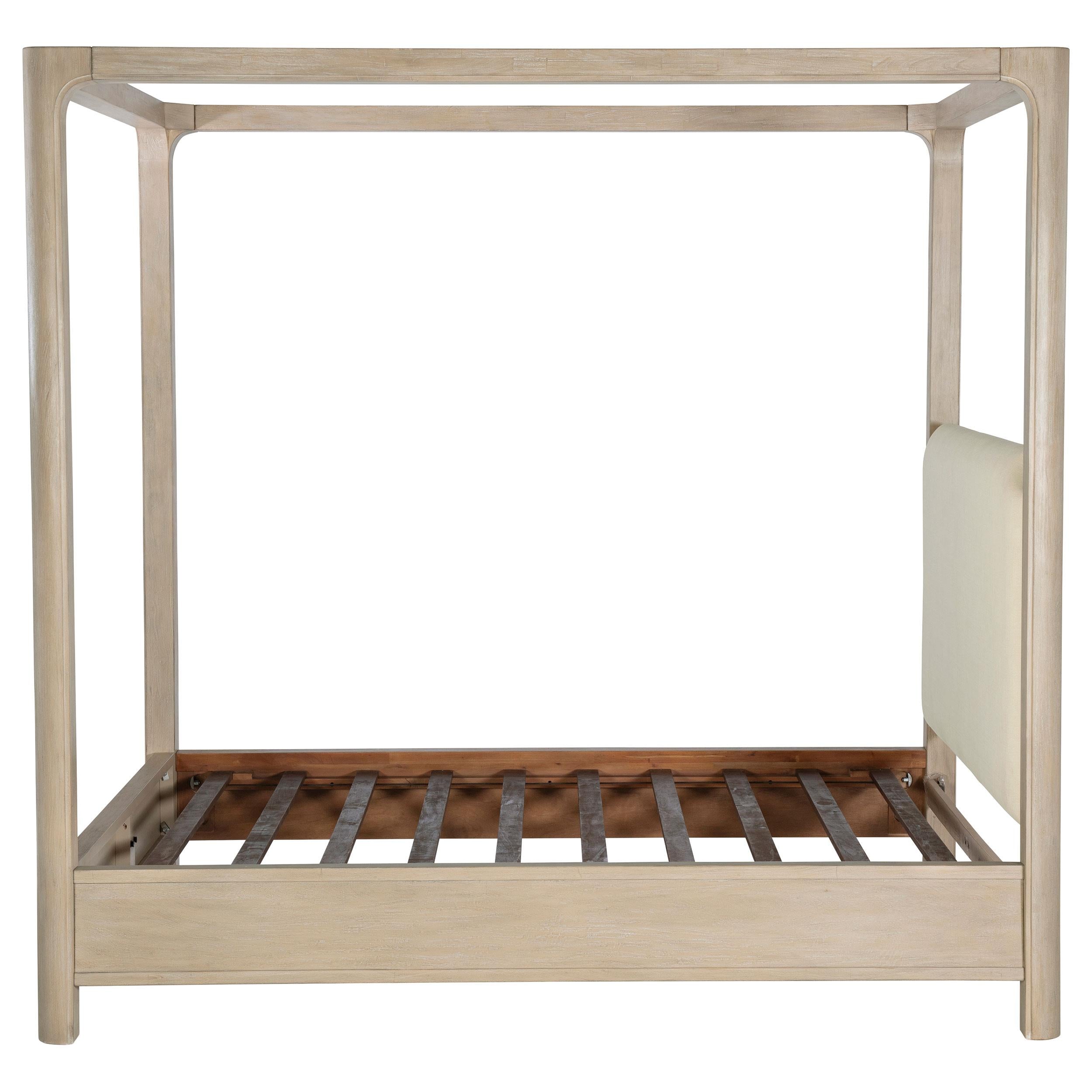  Coaster Furniture Solano 222520KE 85-inch Eastern King Canopy Bed - Weathered Mango IMAGE 2