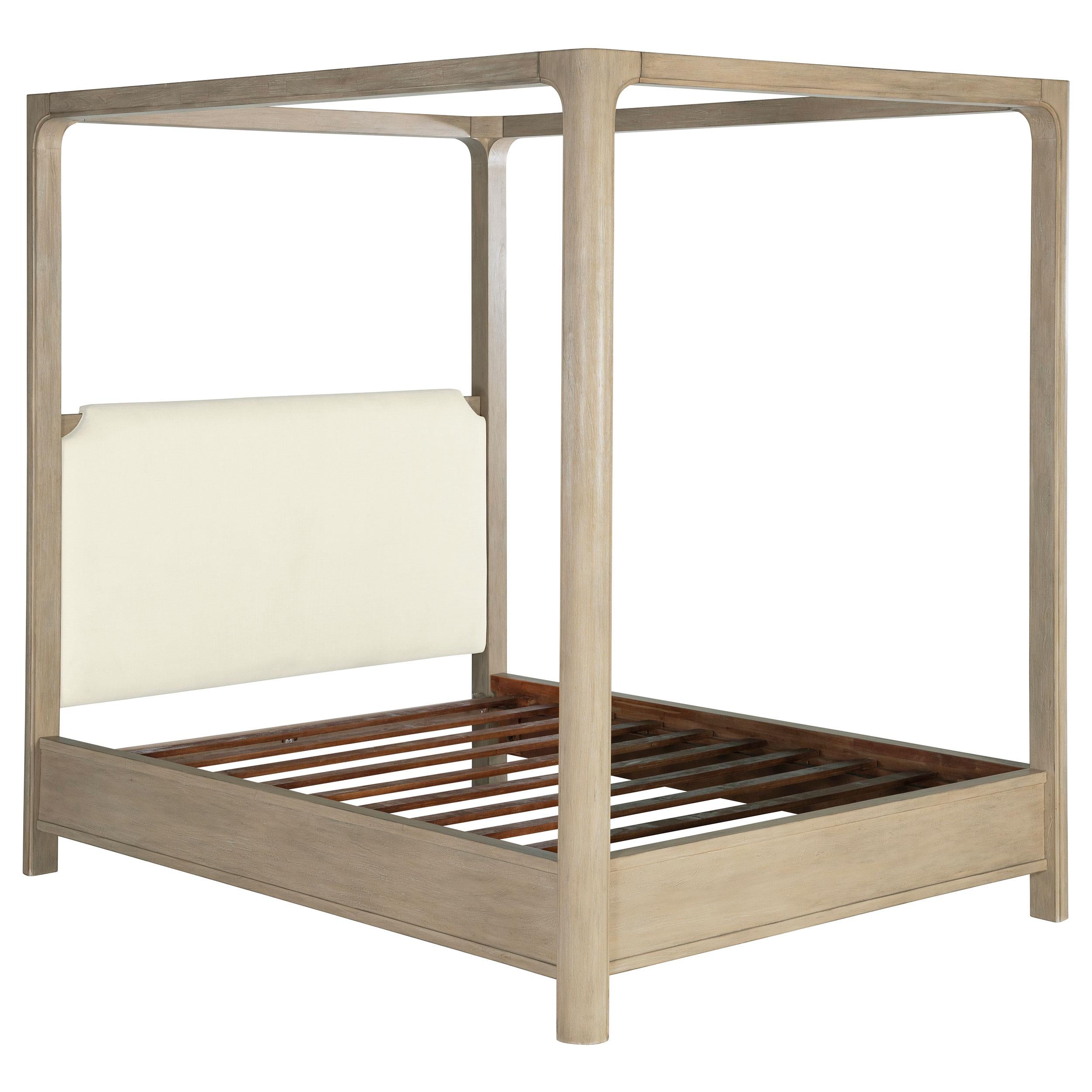  Coaster Furniture Solano 222520KW 85-inch California King Canopy Bed - Weathered Mango IMAGE 1