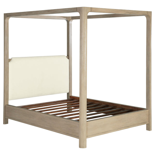 Coaster Furniture Solano 222520KW 85-inch California King Canopy Bed - Weathered Mango