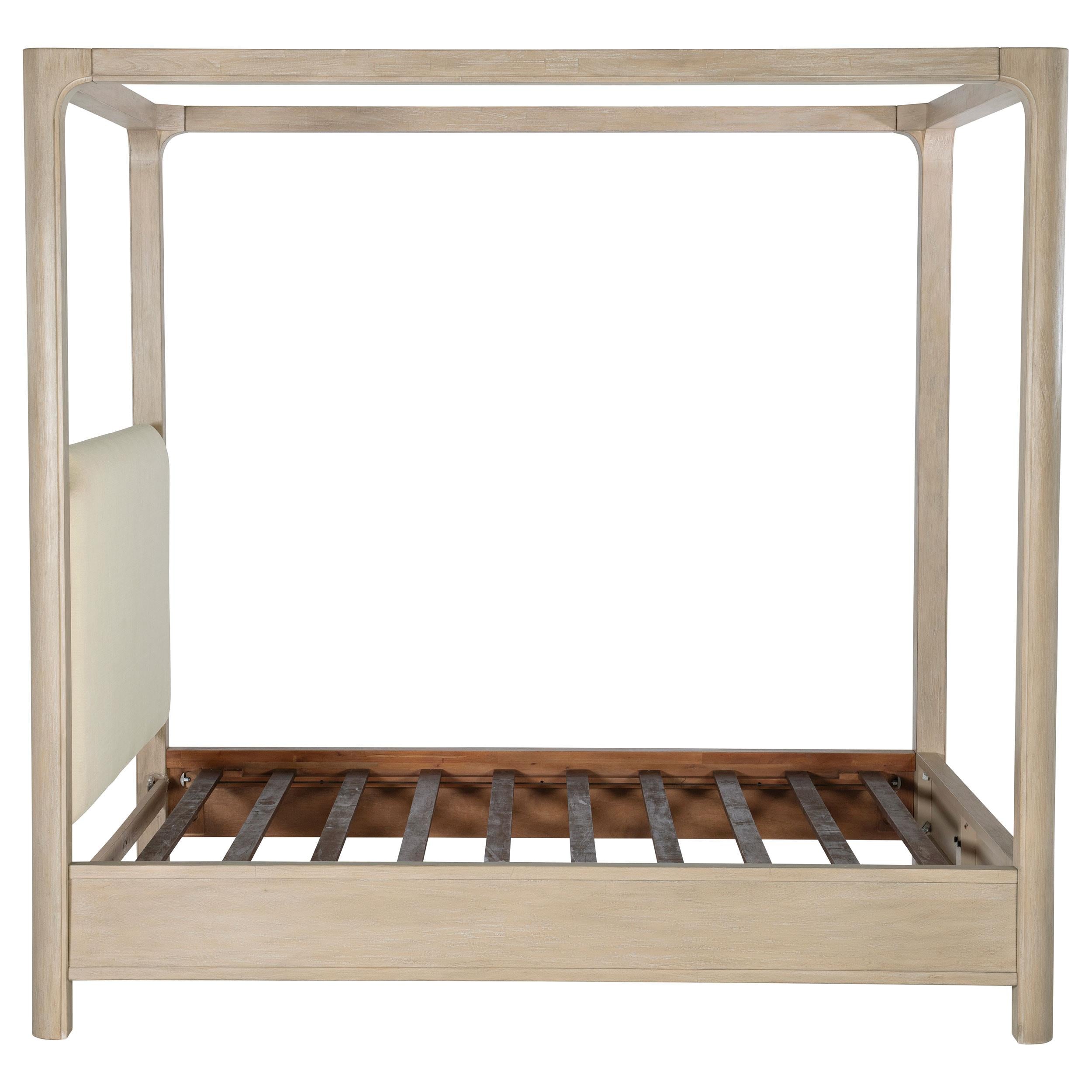 Coaster Furniture Solano 222520KW 85-inch California King Canopy Bed - Weathered Mango IMAGE 2