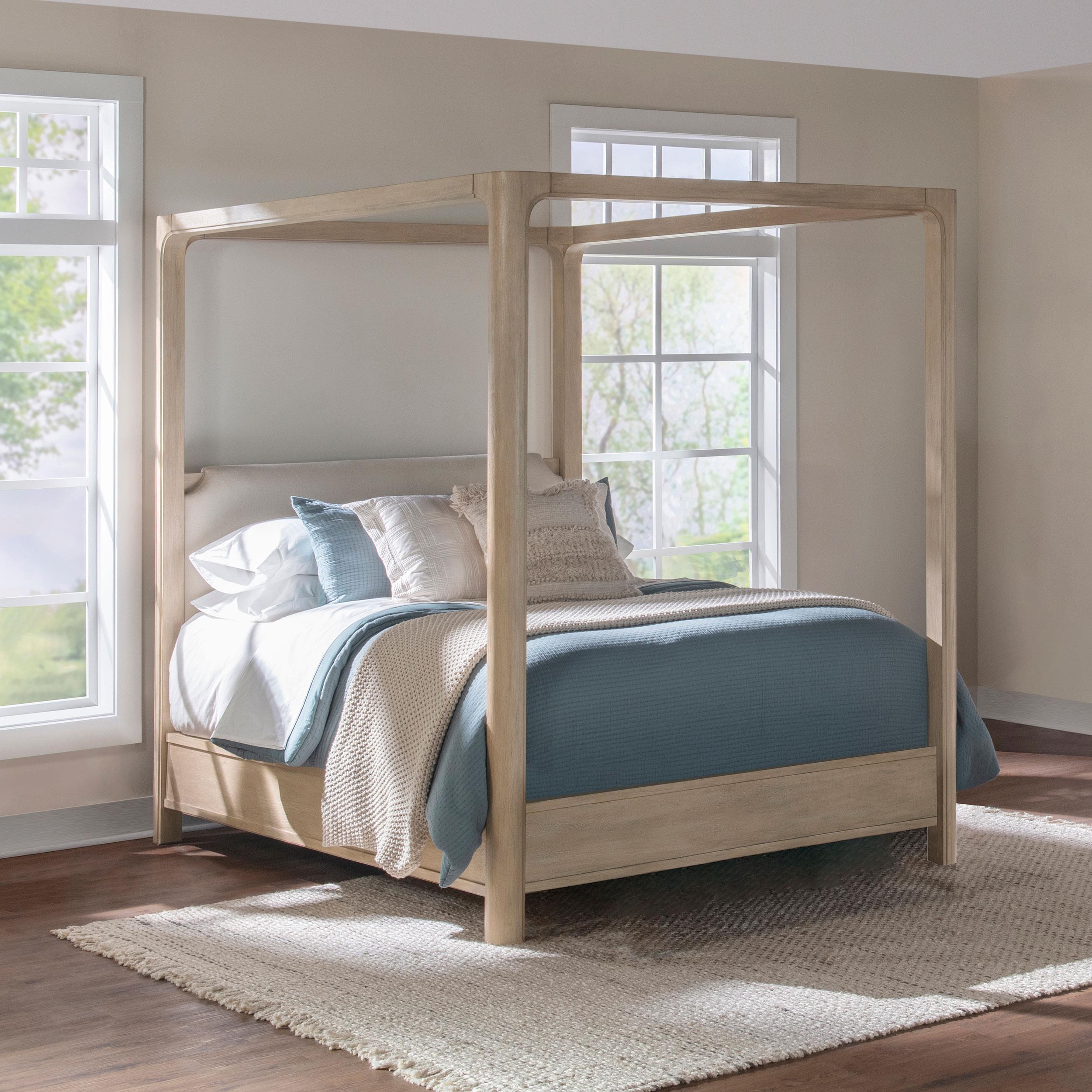  Coaster Furniture Solano 222520KW 85-inch California King Canopy Bed - Weathered Mango IMAGE 4