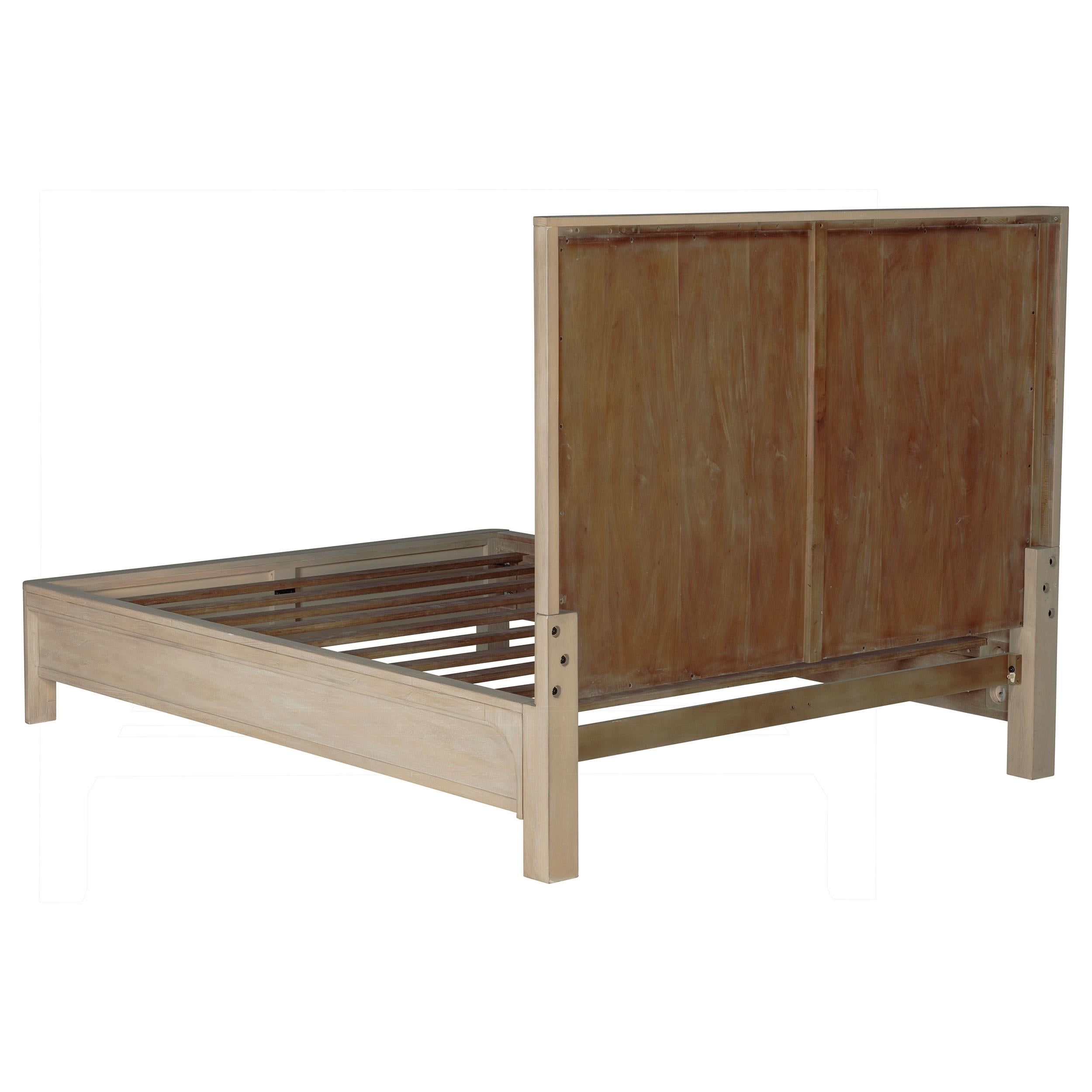  Coaster Furniture Solano 222521KE 56-inch Eastern King Panel Bed - Weathered Mango IMAGE 4