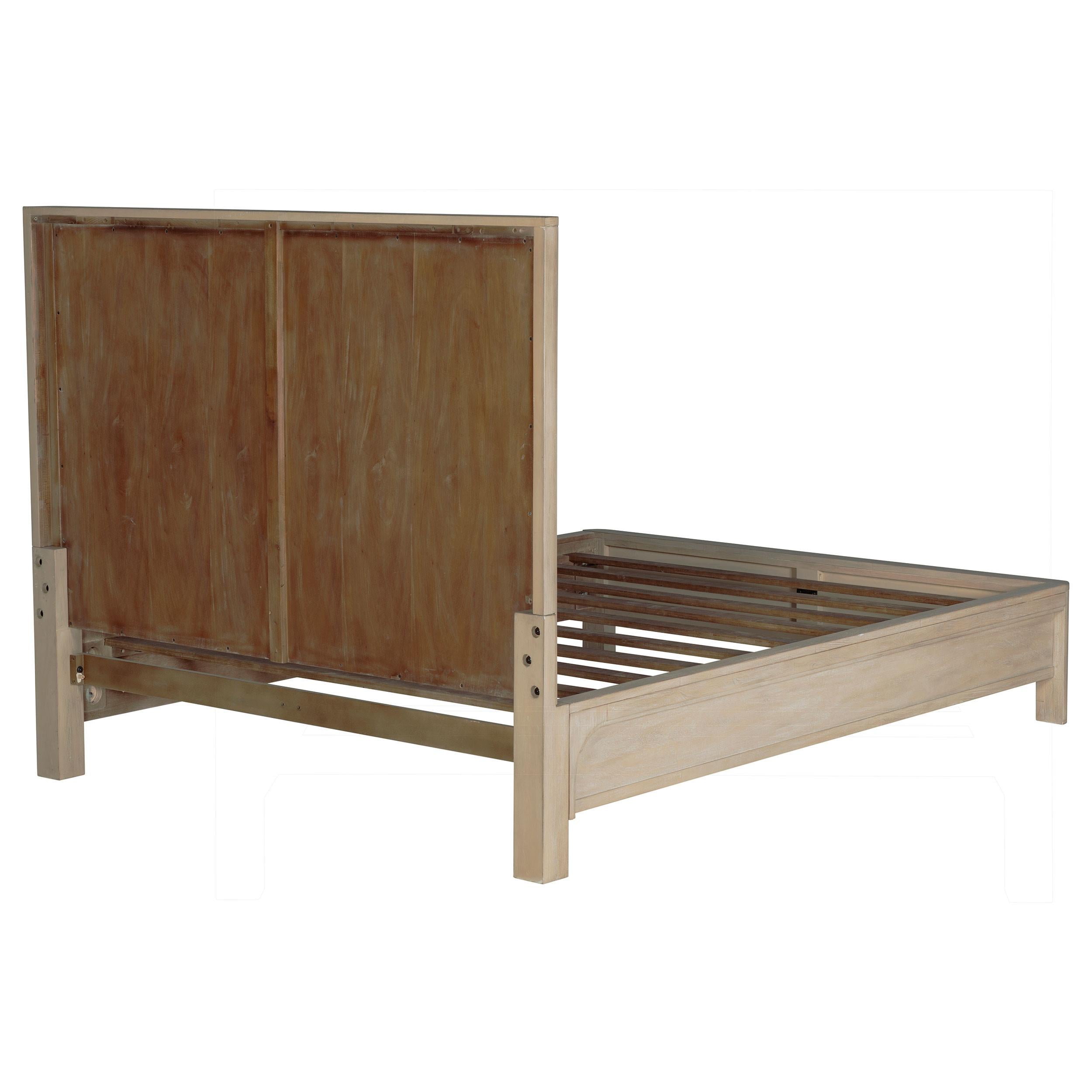  Coaster Furniture Solano 222521KE 56-inch Eastern King Panel Bed - Weathered Mango IMAGE 9