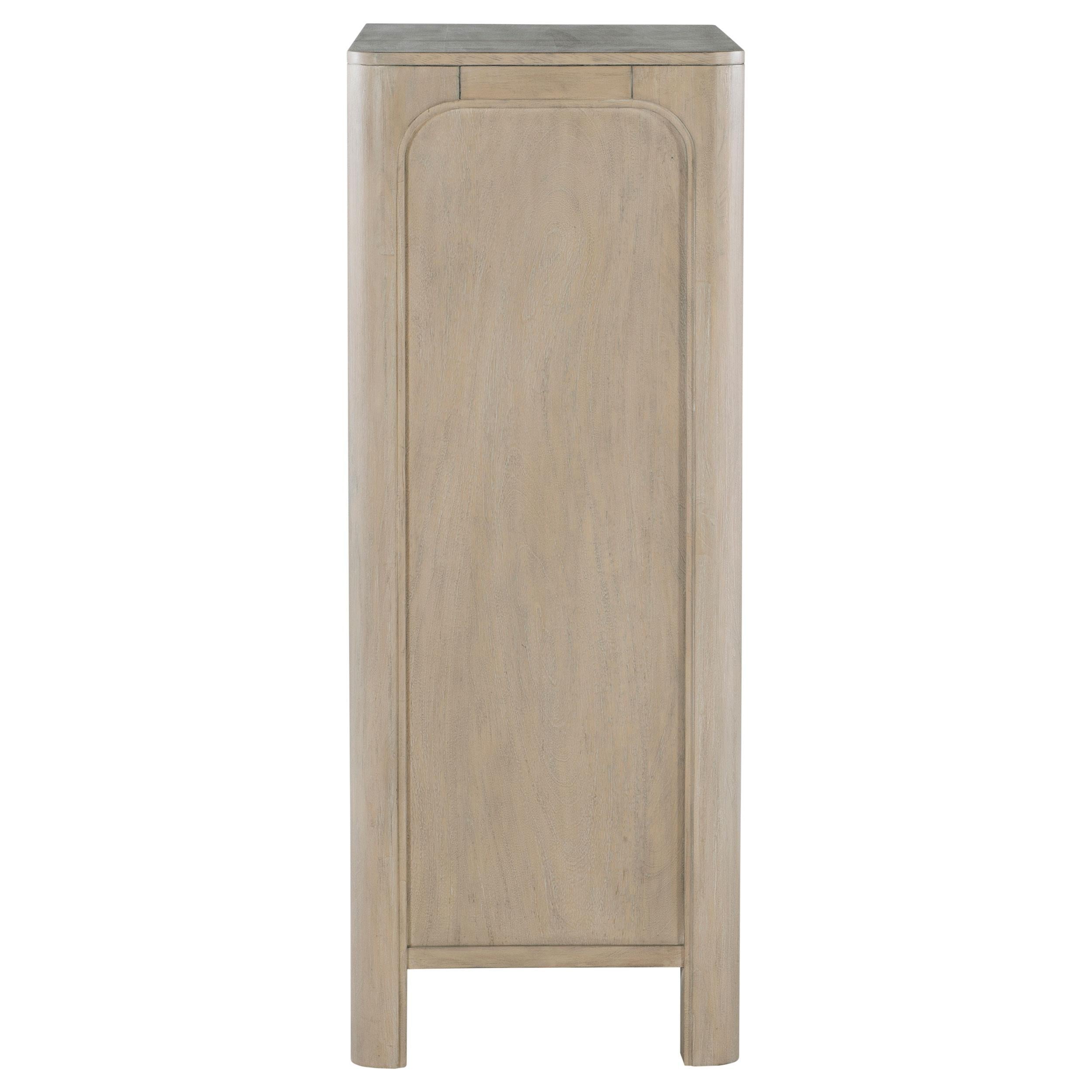 Coaster Furniture Solano 222525 5-drawer Bedroom Chest - Weathered Mango IMAGE 9
