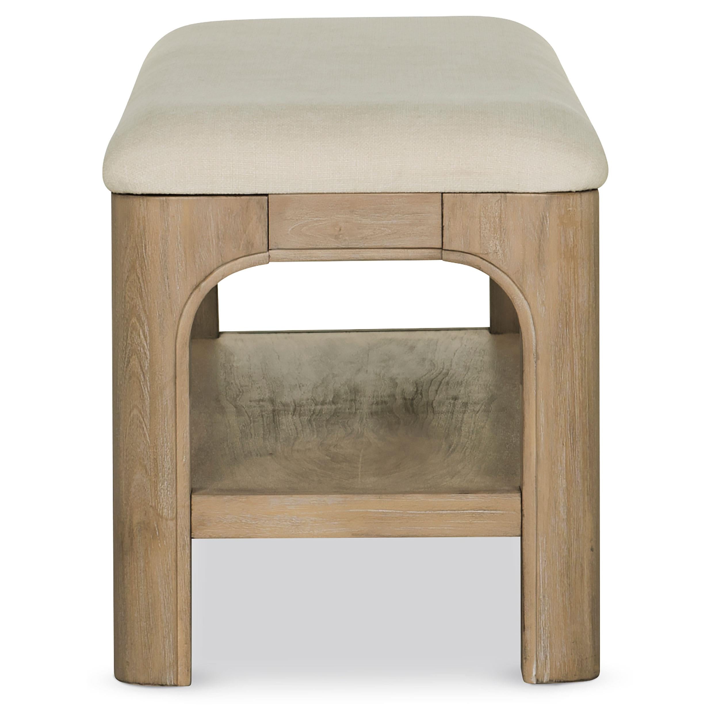  Coaster Furniture Solano 222526 52-inch Bedroom Bed End Bench - Weathered Mango IMAGE 2