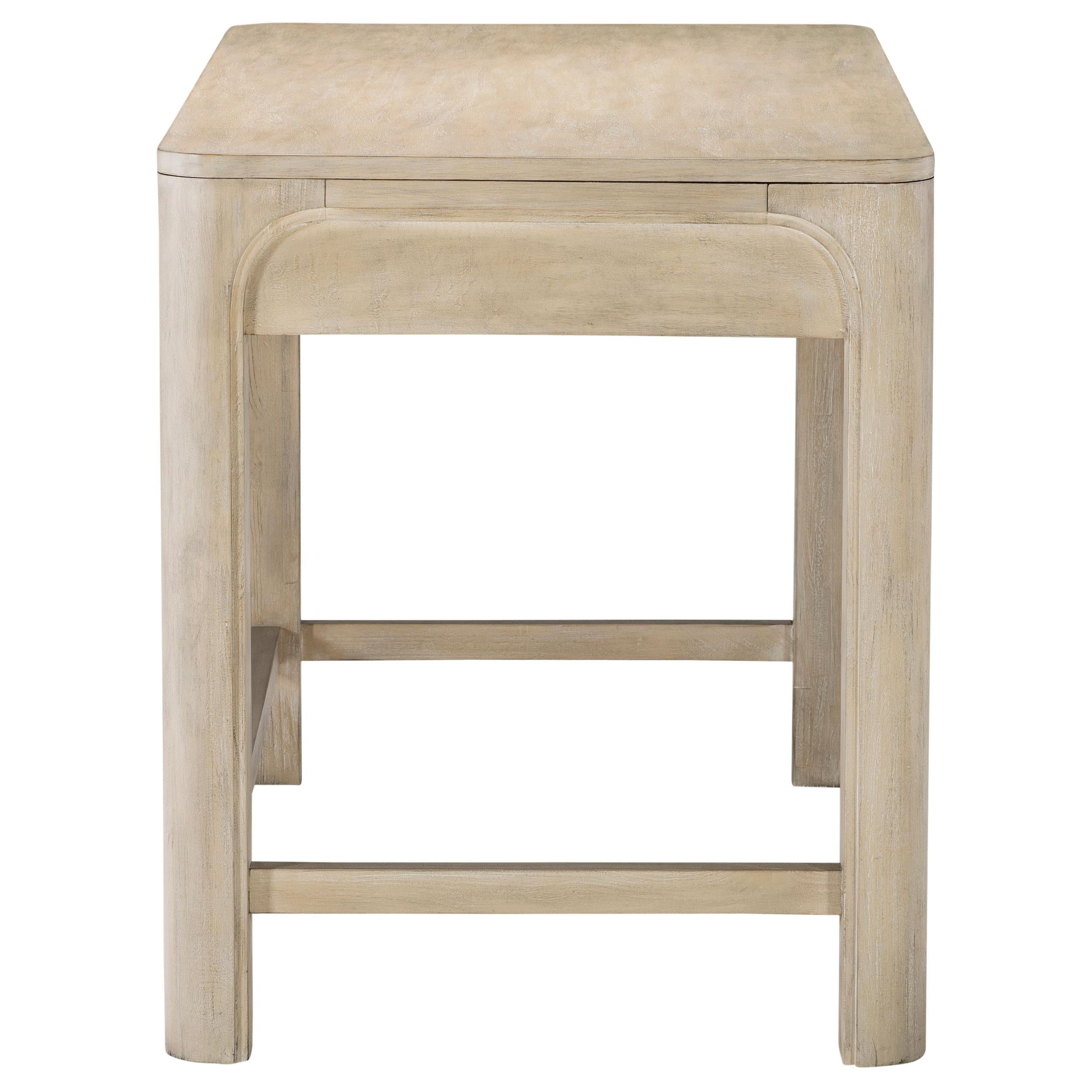  Coaster Furniture Solano 222527 2-drawer Makeup Table Vanity Desk - Weathered Mango IMAGE 2