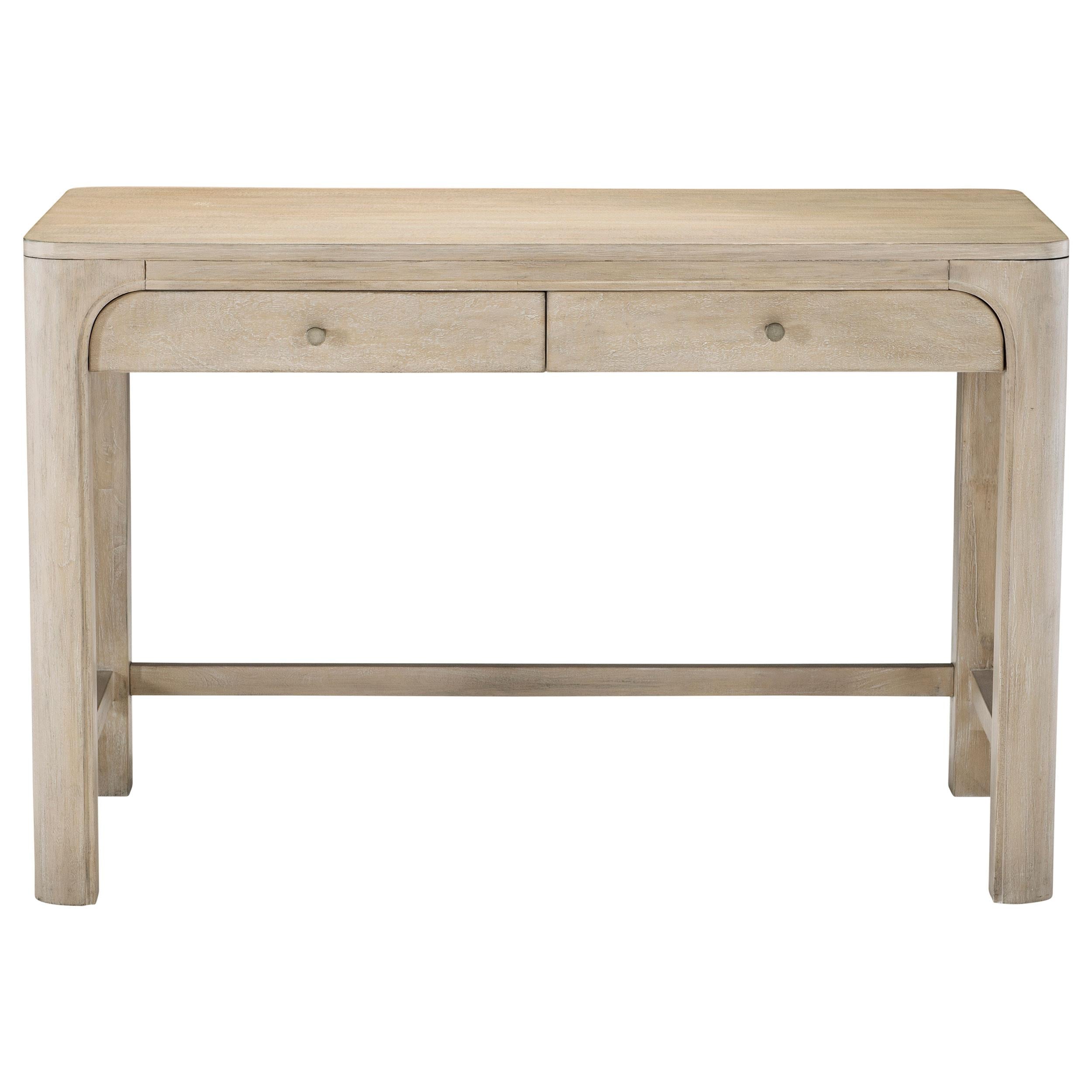  Coaster Furniture Solano 222527 2-drawer Makeup Table Vanity Desk - Weathered Mango IMAGE 7