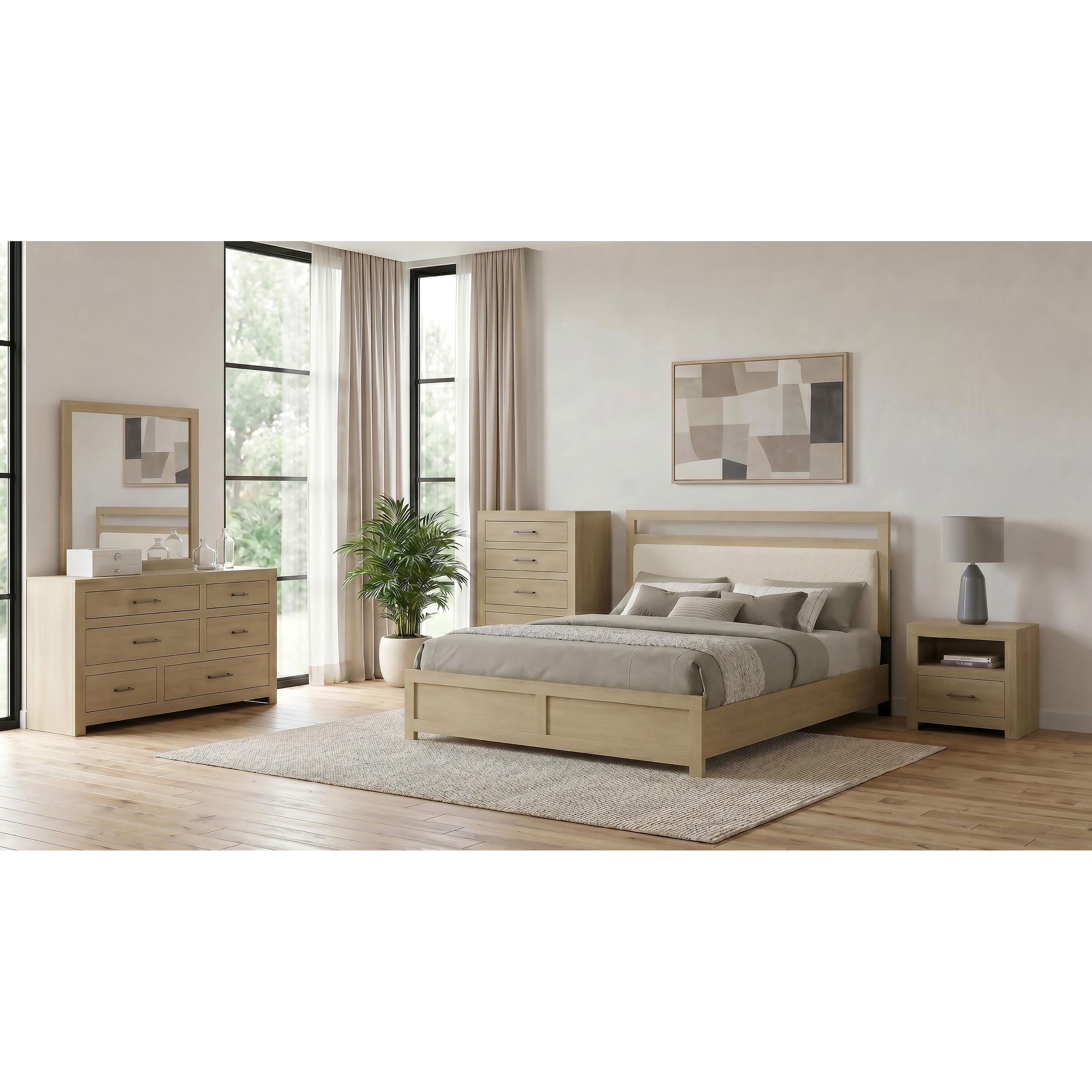  Coaster Furniture Hendricks 222653 6-drawer Bedroom Dresser Storage Cabinet - Light Oak IMAGE 12