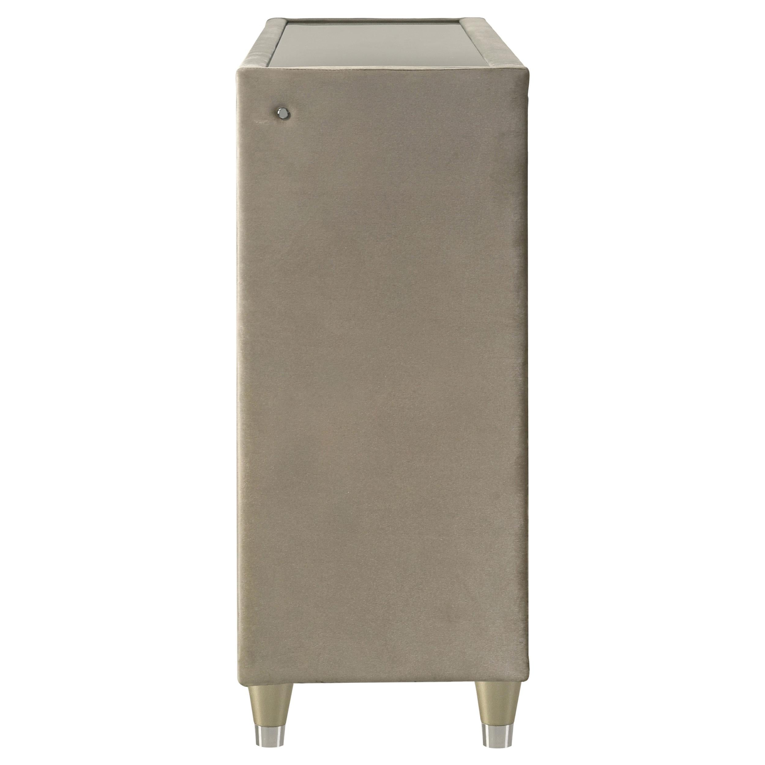  Coaster Furniture Lorient 222663 8-drawer LED Bedroom Dresser Cabinet - Ivory/Camel IMAGE 12