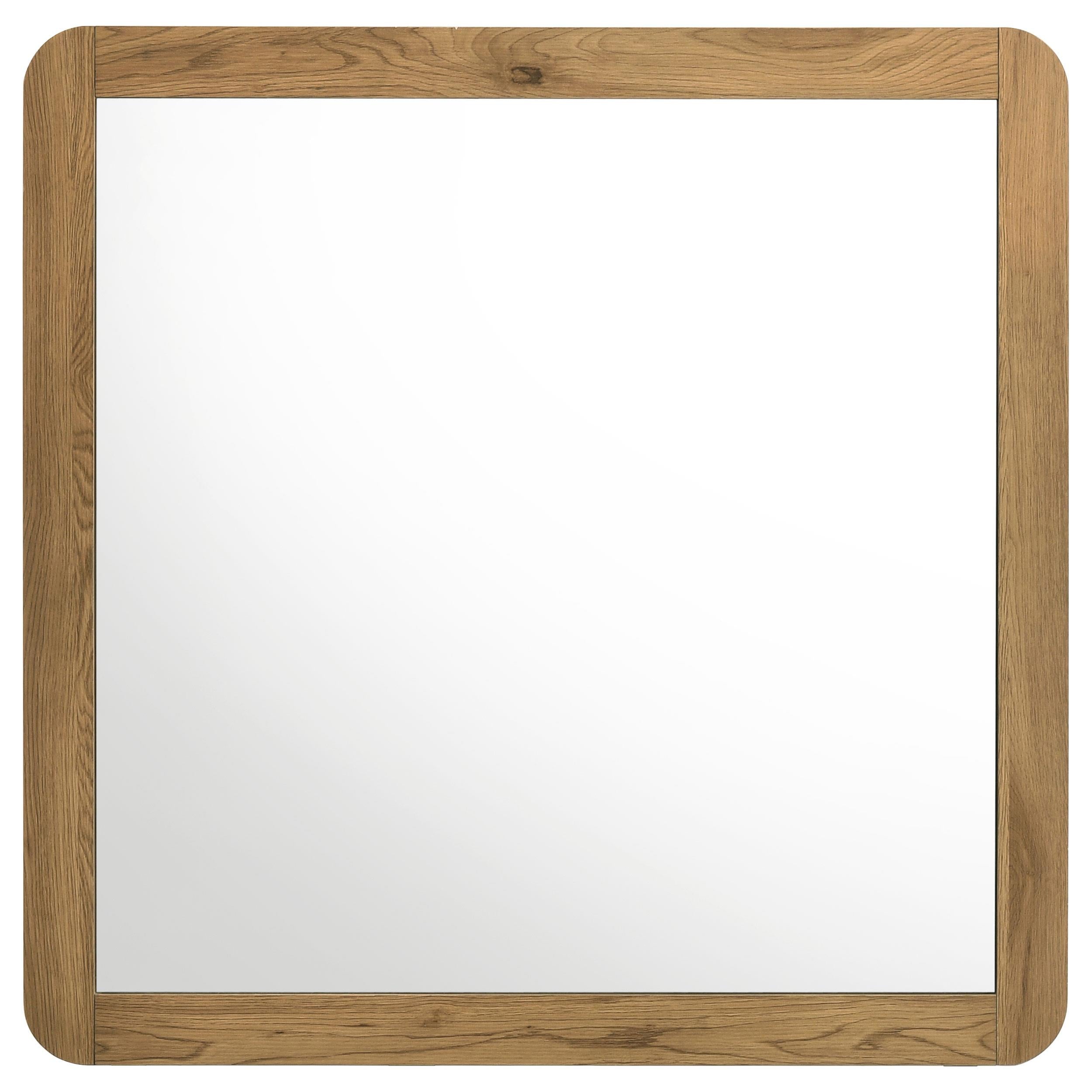  Coaster Furniture Bennett 222904 Bedroom Dresser Mirror - Light Oak IMAGE 2