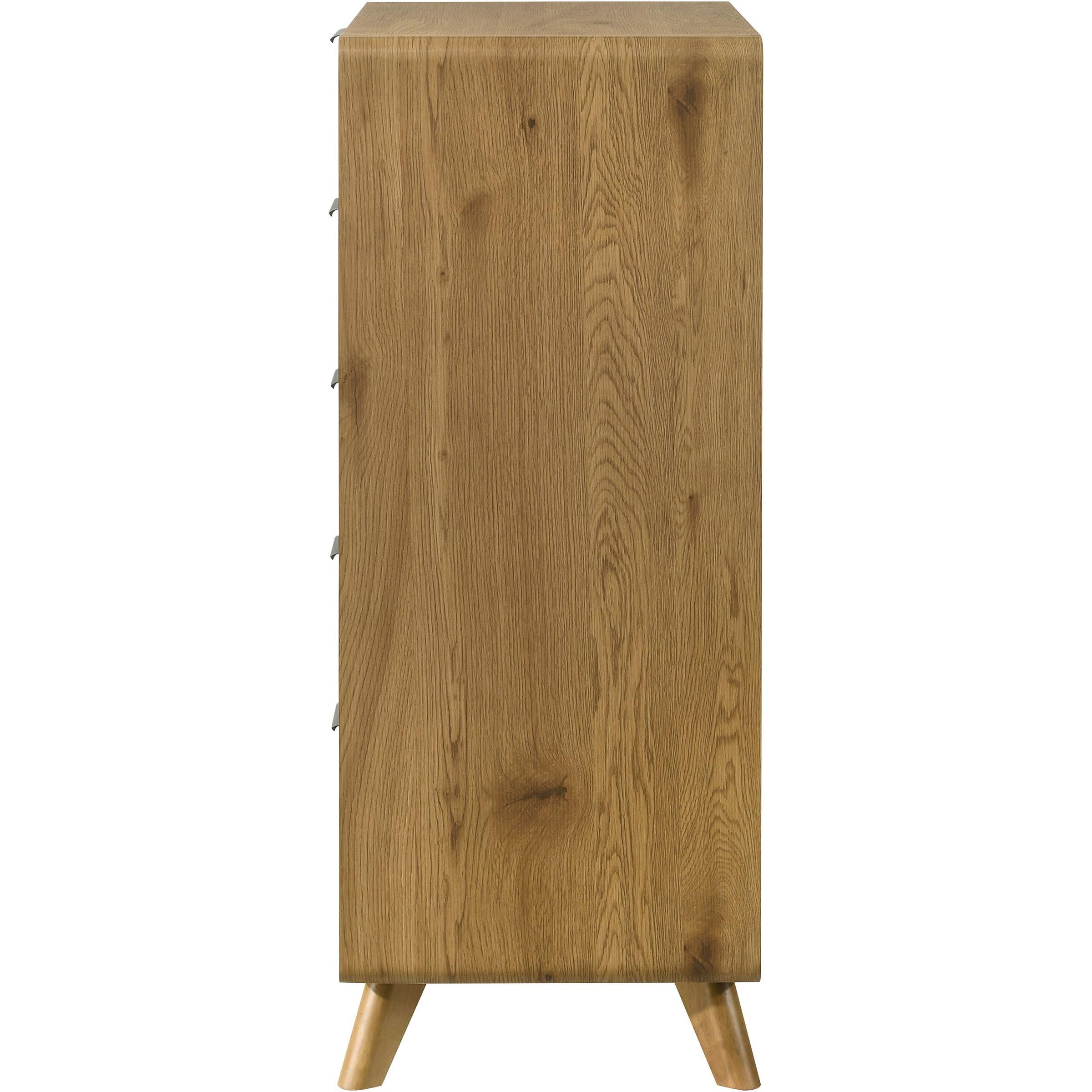  Coaster Furniture Bennett 222905 5-drawer Bedroom Chest - Light Oak IMAGE 5