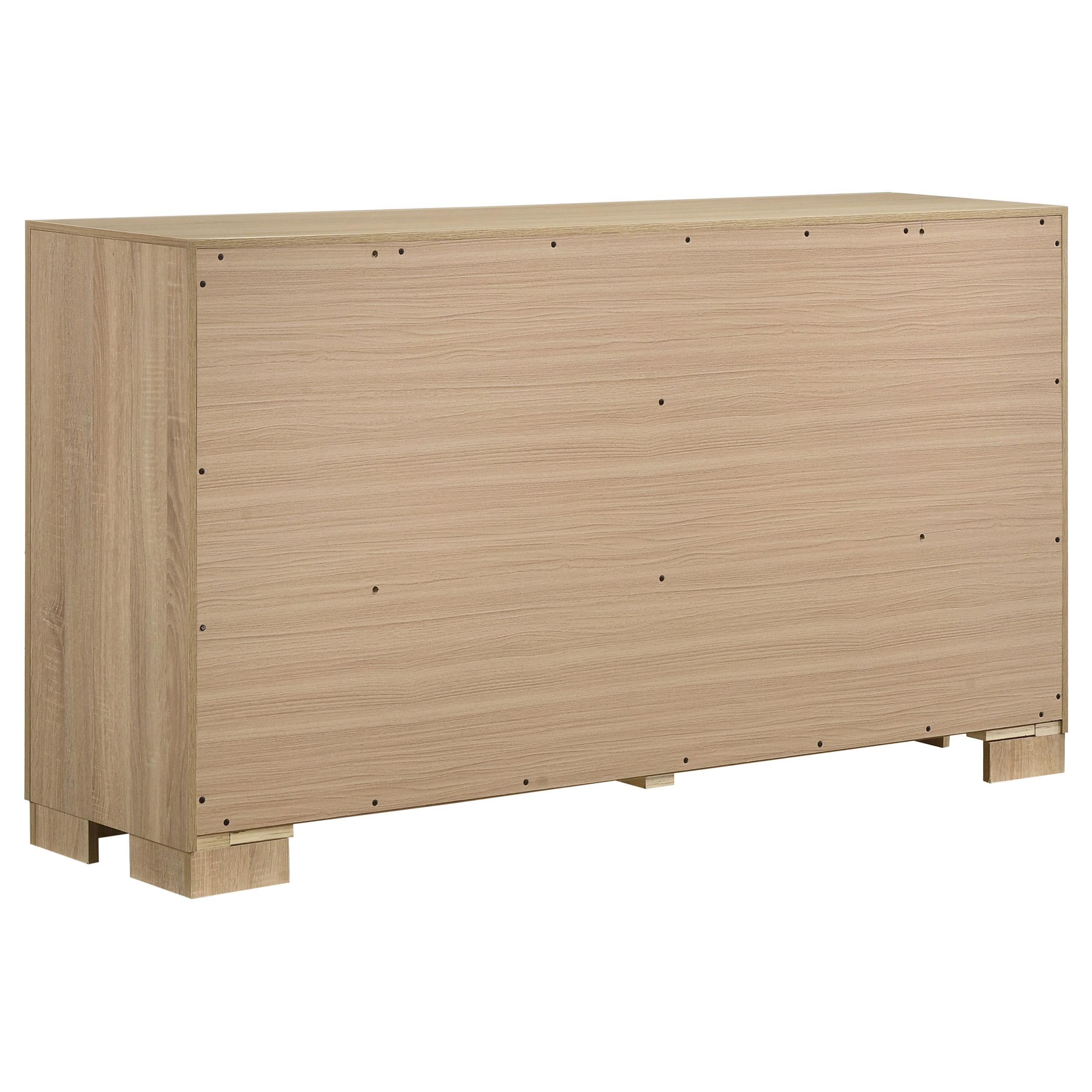 Coaster Furniture Arielle 223113 6-drawer Bedroom Dresser Cabinet - Light Oak IMAGE 10
