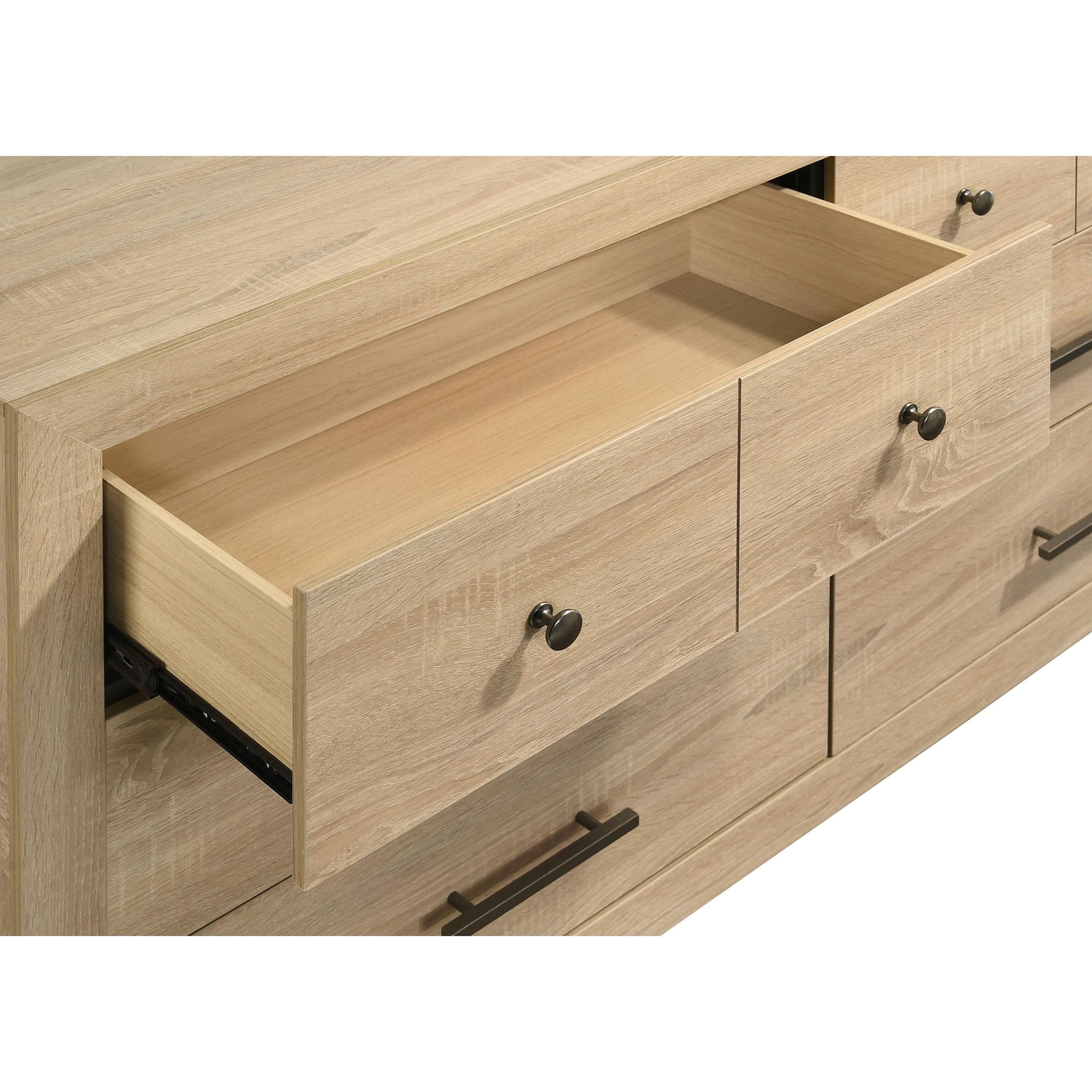  Coaster Furniture Arielle 223113 6-drawer Bedroom Dresser Cabinet - Light Oak IMAGE 6