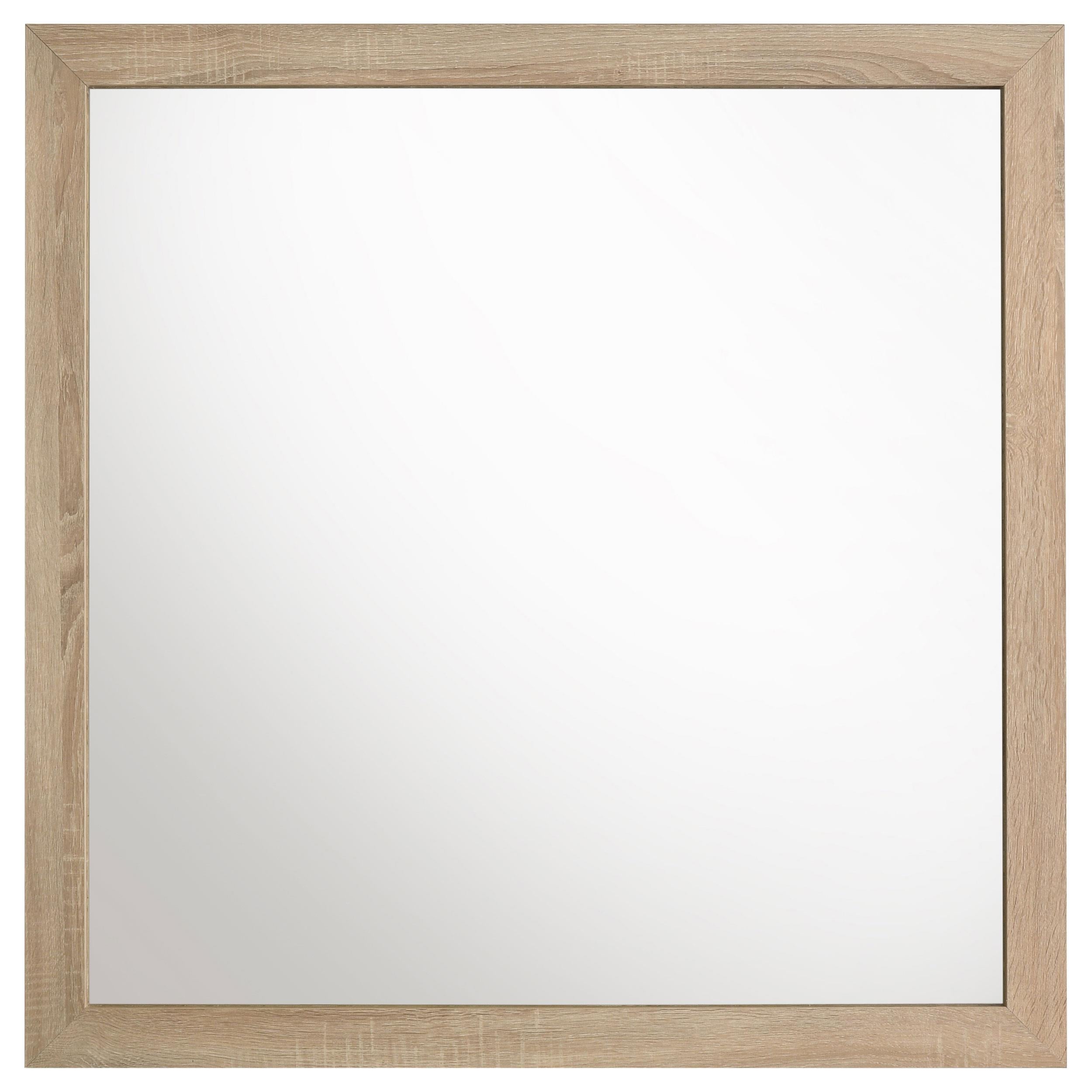  Coaster Furniture Arielle 223114 Dresser Mirror - Light Oak IMAGE 2