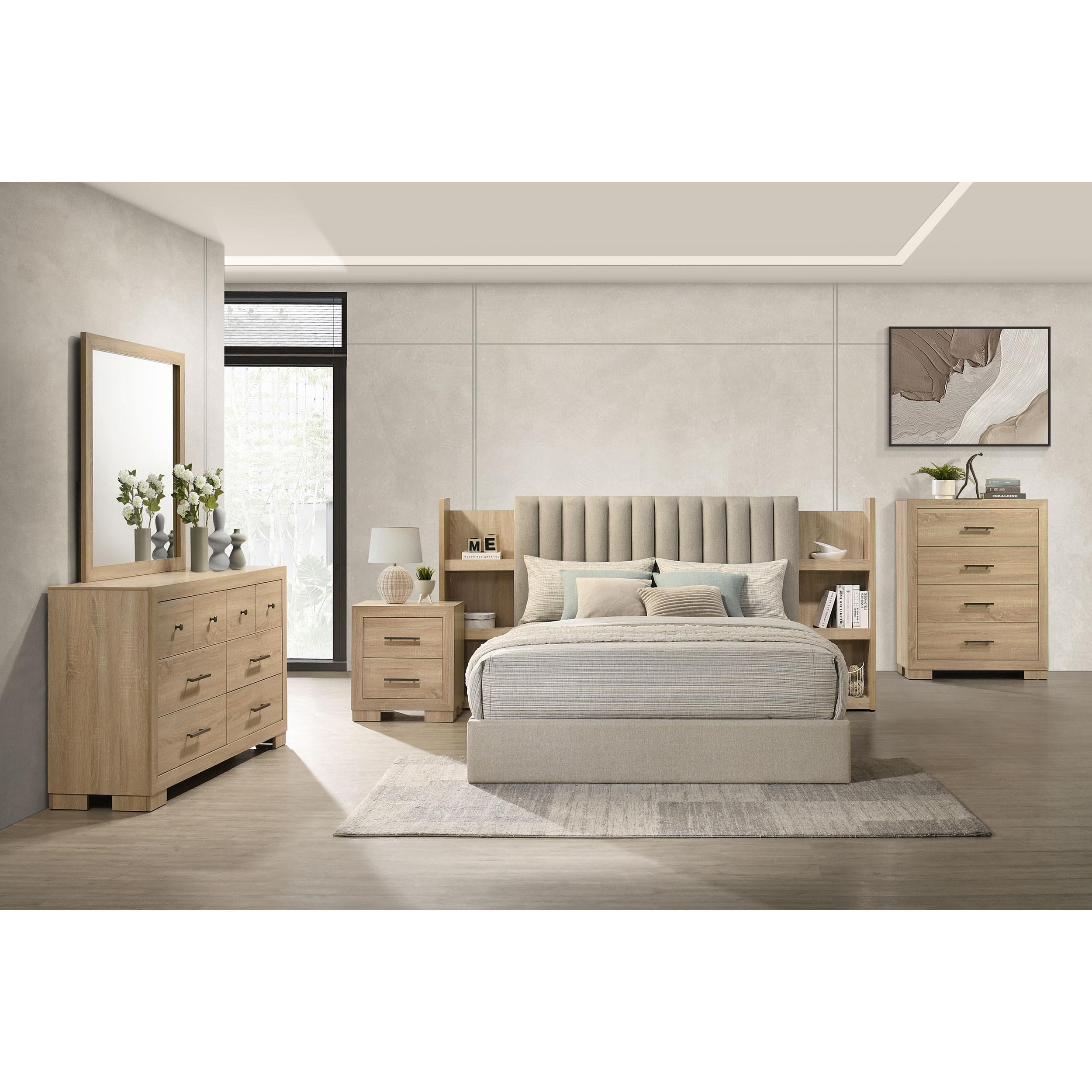  Coaster Furniture Arielle 223115 4-drawer Bedroom Chest - Light Oak IMAGE 10