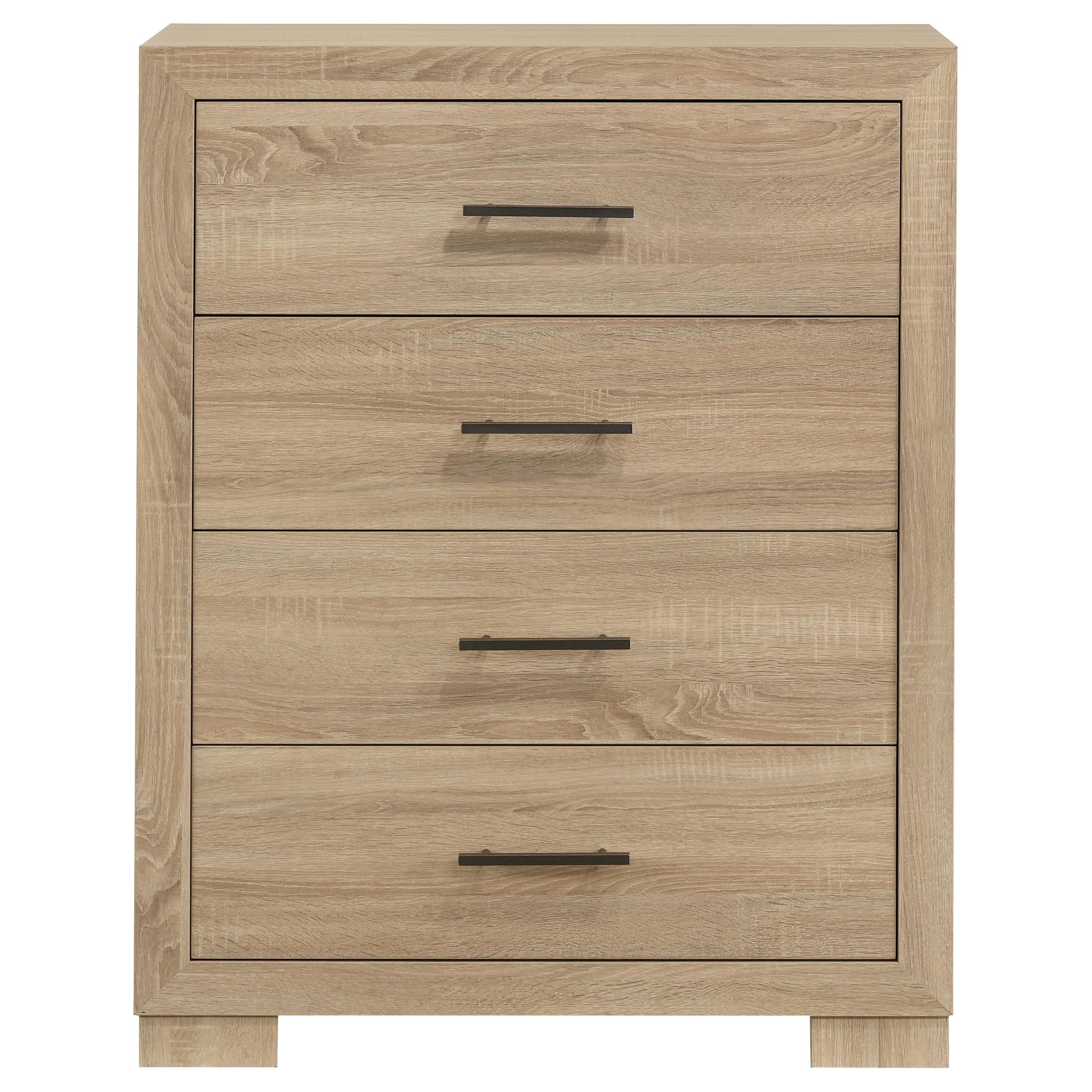  Coaster Furniture Arielle 223115 4-drawer Bedroom Chest - Light Oak IMAGE 5